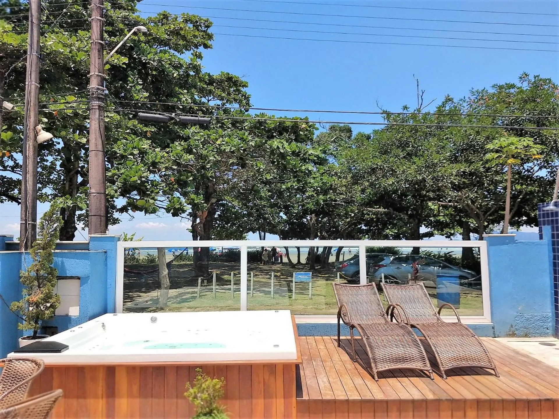 Sea view in Pousada Vistazul - Pé na Areia - Piscina Climatizada