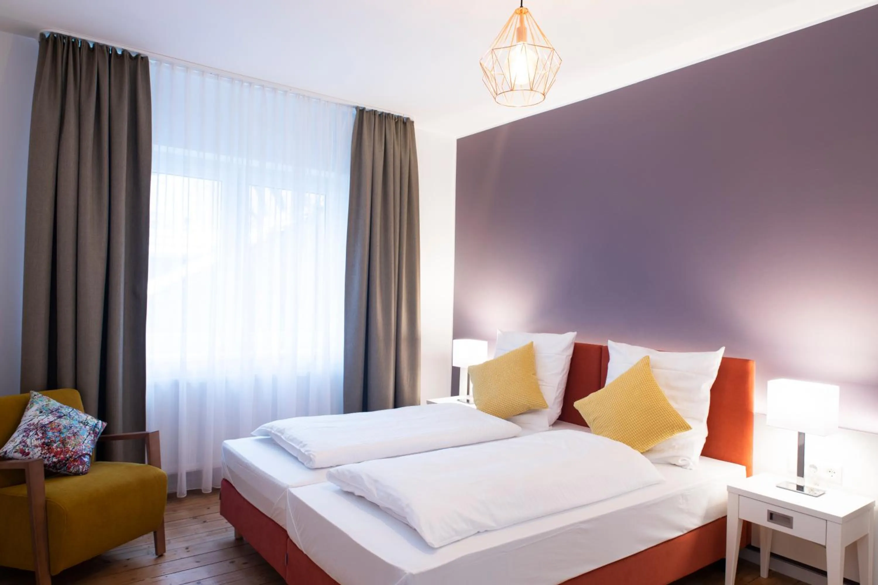 Bed in Villa am Bahnhof in Fulda