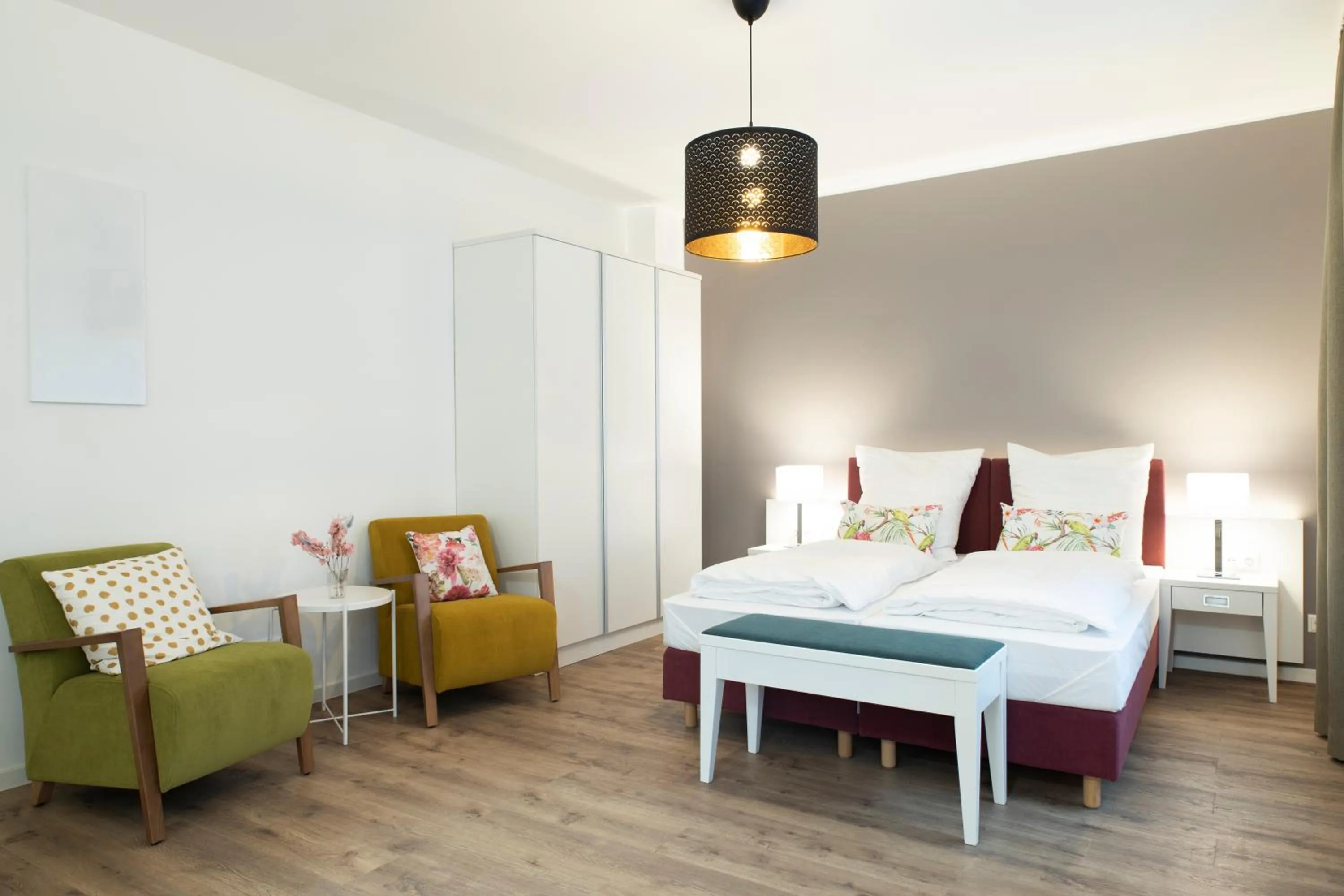 Bed in Villa am Bahnhof in Fulda