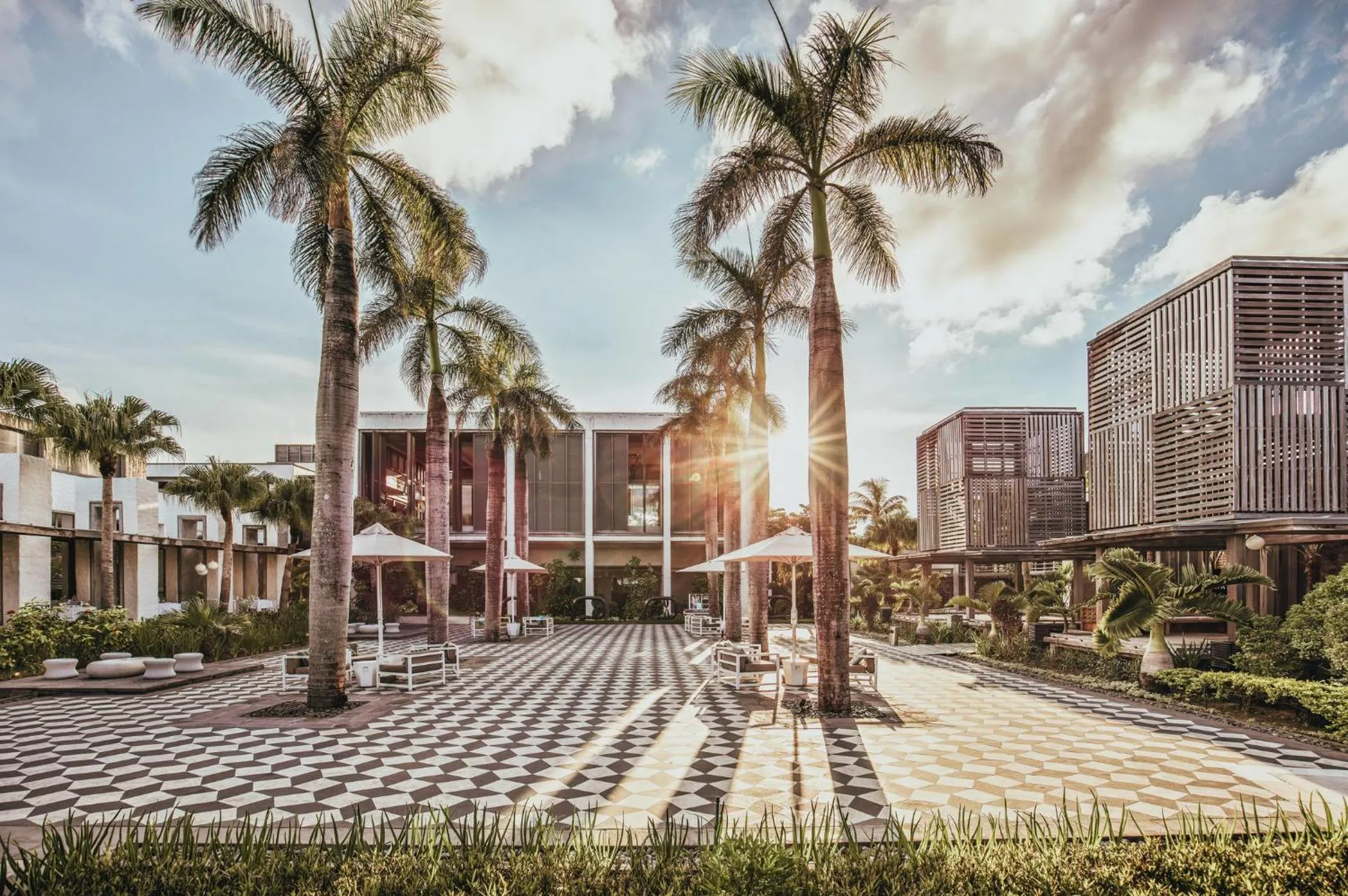 Property building in Long Beach Mauritius