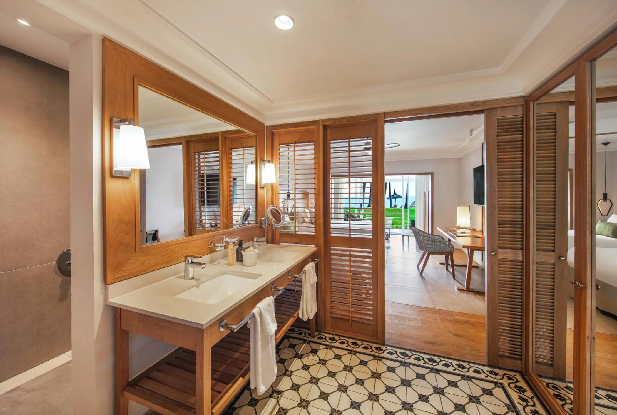 Bathroom in Sugar Beach Mauritius