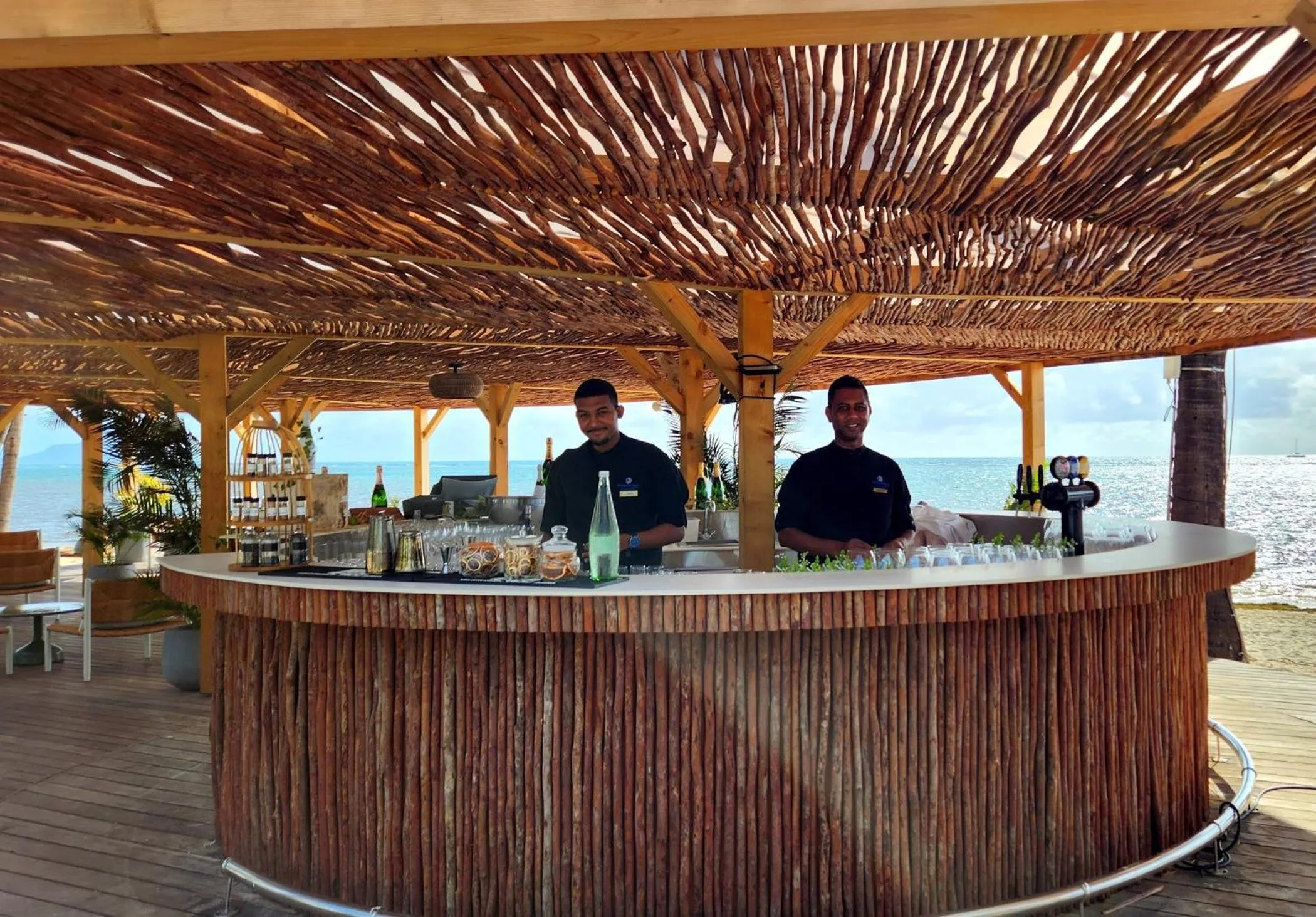 Lounge or bar in Sugar Beach Mauritius