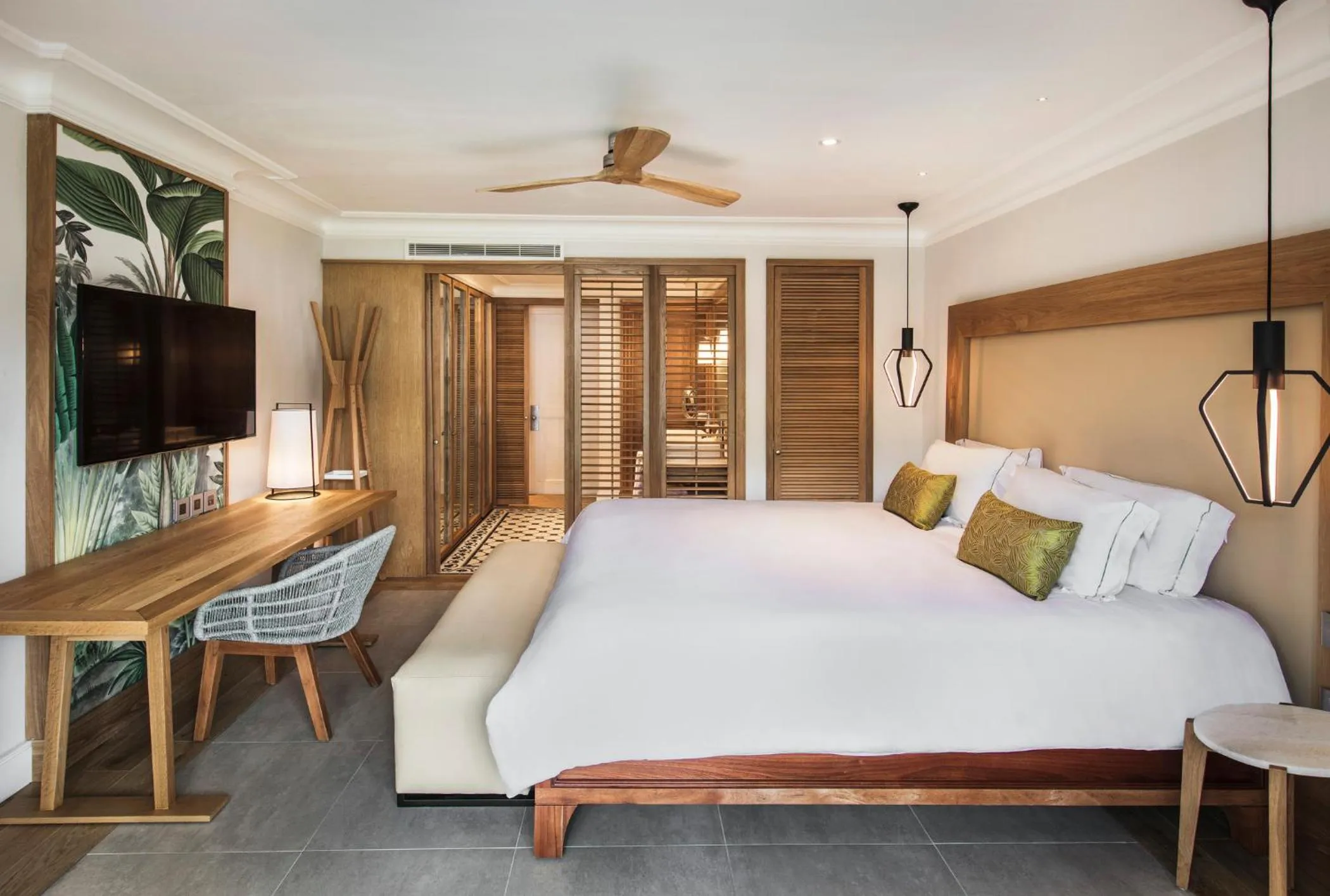Bed in Sugar Beach Mauritius