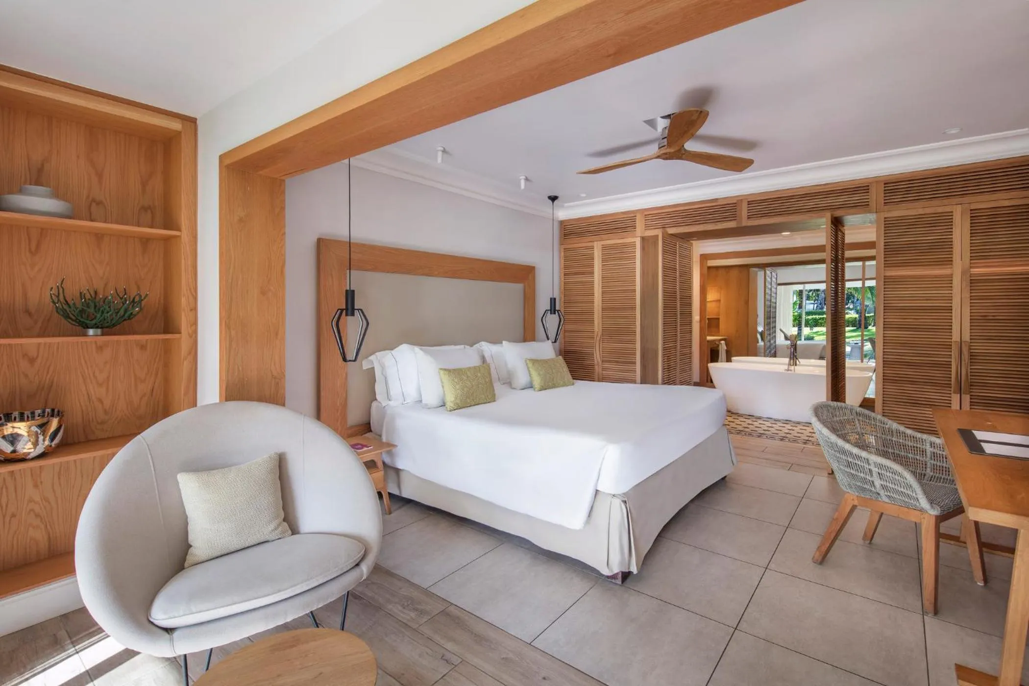 Bed in Sugar Beach Mauritius