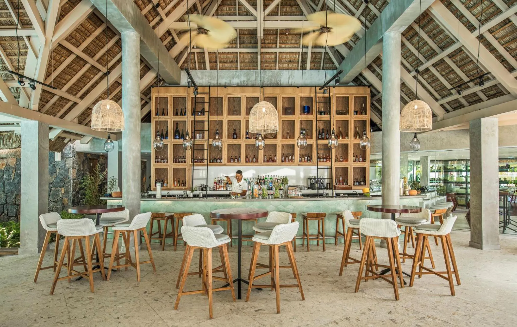 Lounge or bar in Sugar Beach Mauritius