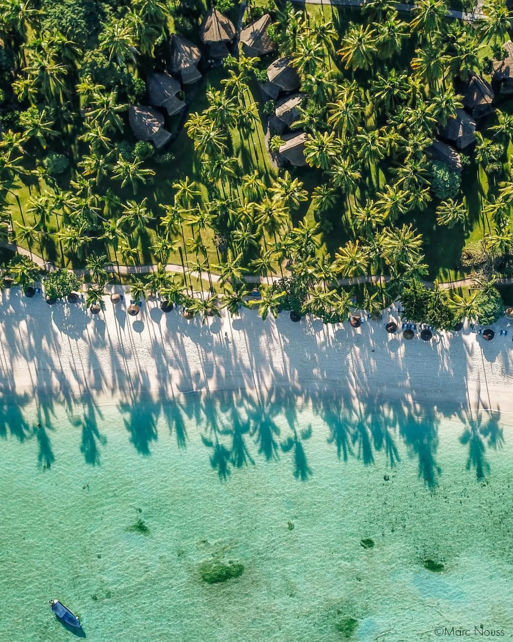 Bird's eye view in La Pirogue Mauritius
