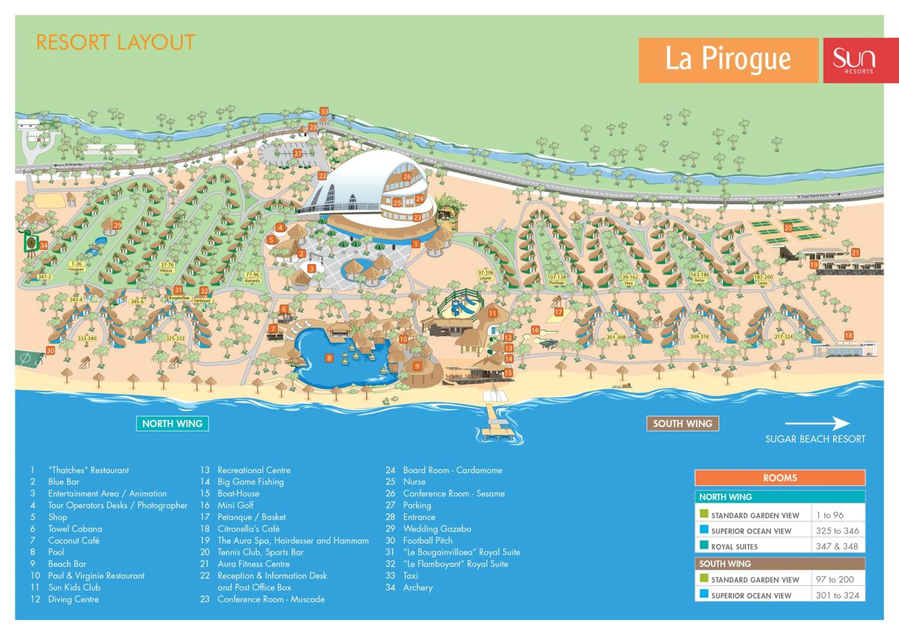 View (from property/room) in La Pirogue Mauritius