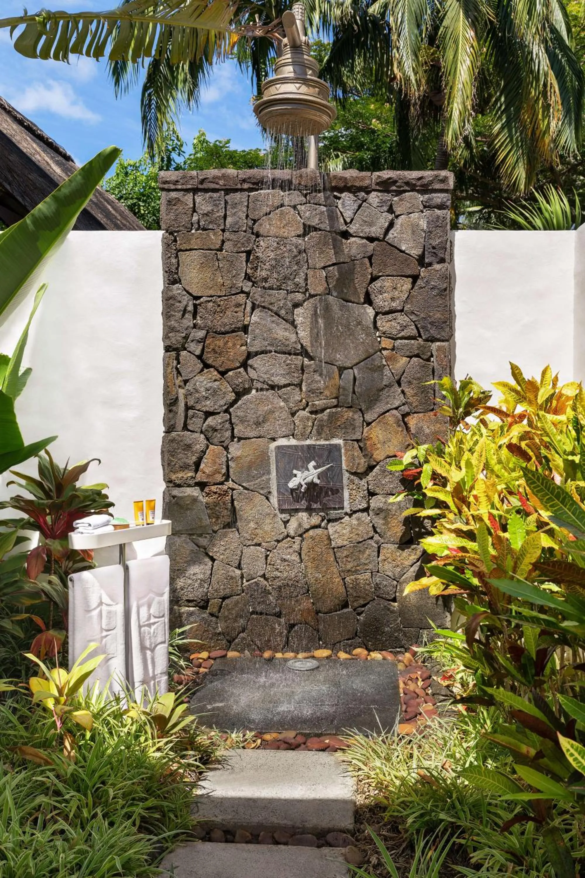 Bathroom in Shangri-La Le Touessrok, Mauritius