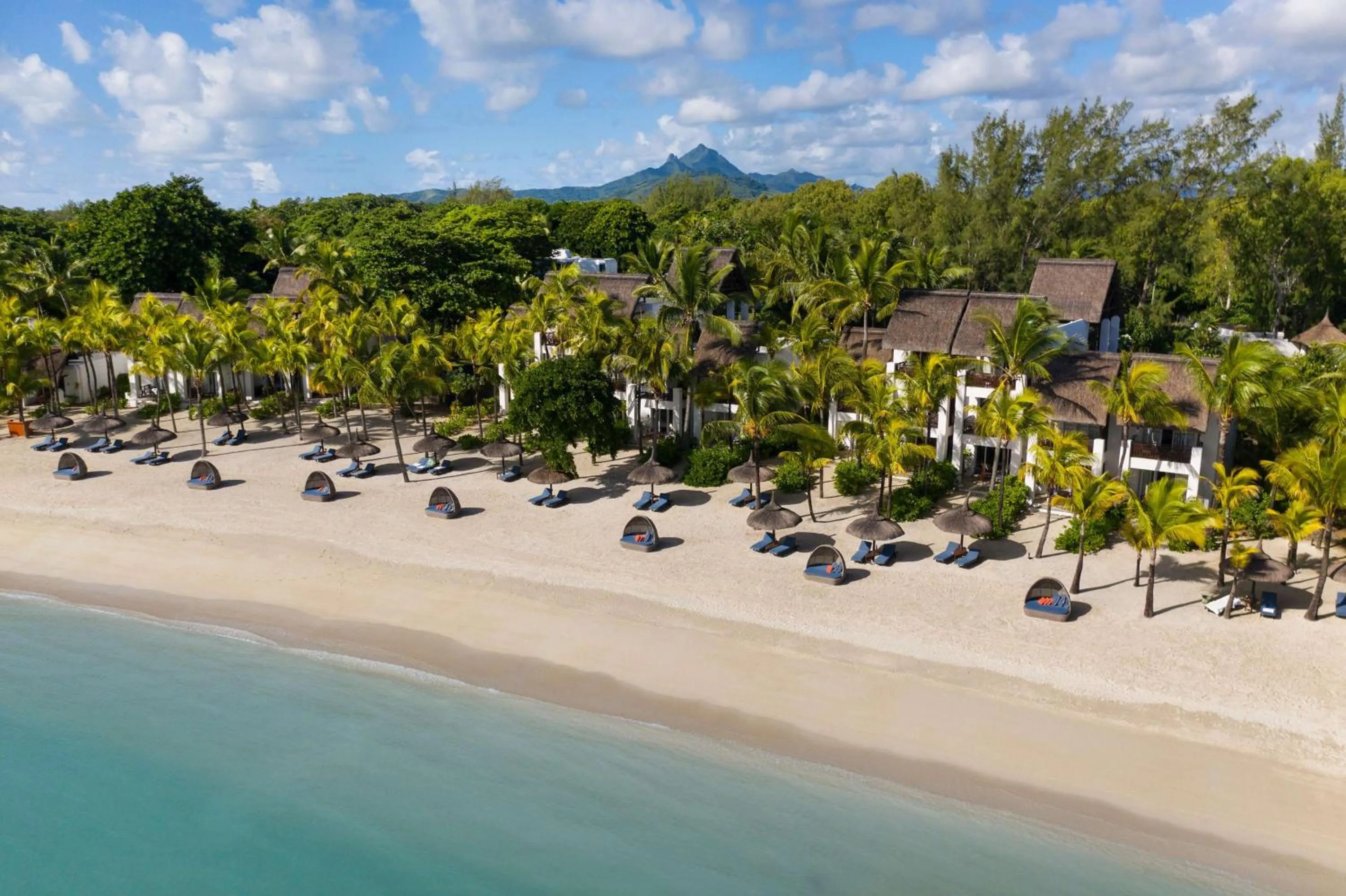 Beach in Shangri-La Le Touessrok, Mauritius