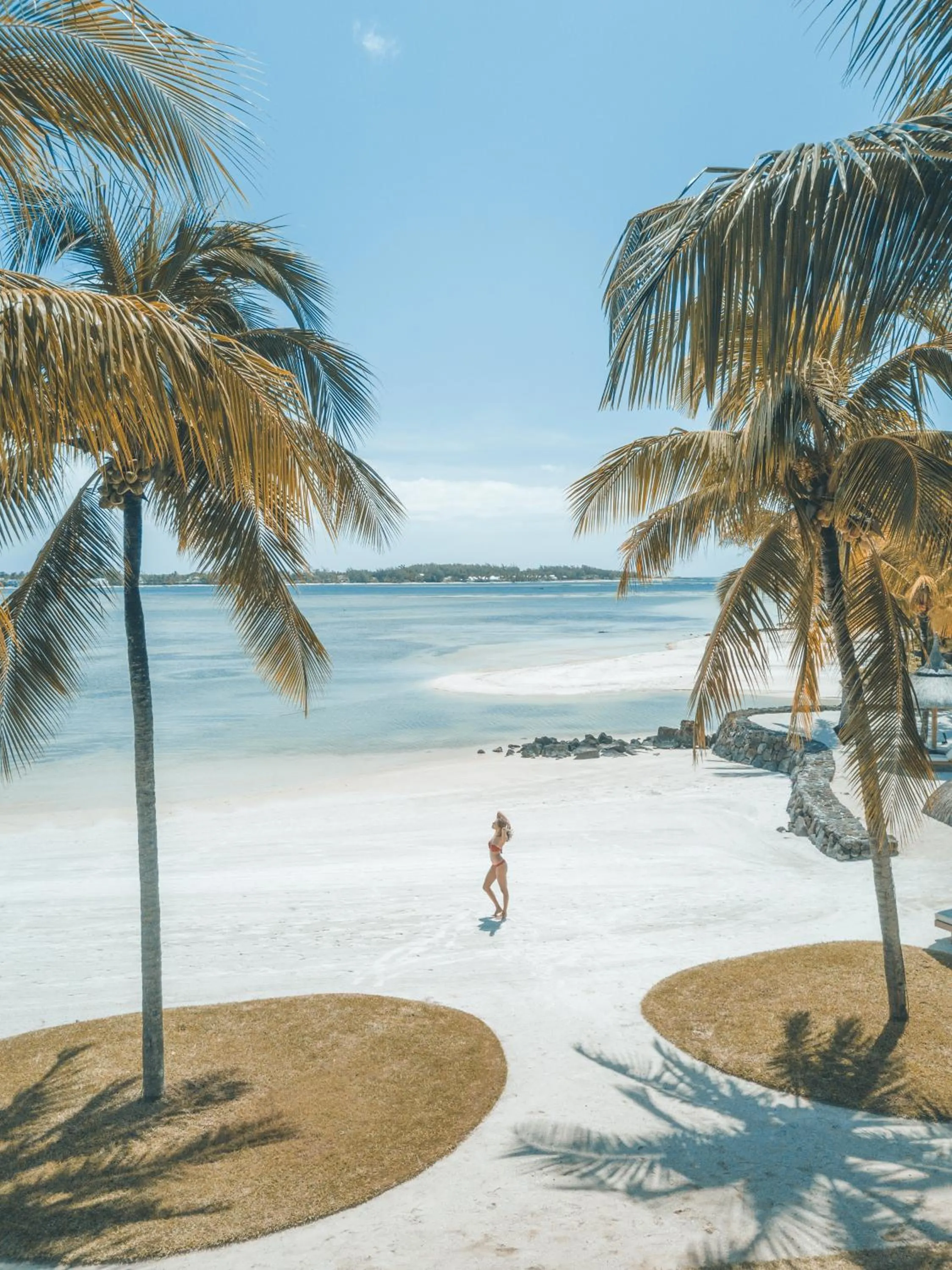 Beach in Shangri-La Le Touessrok, Mauritius