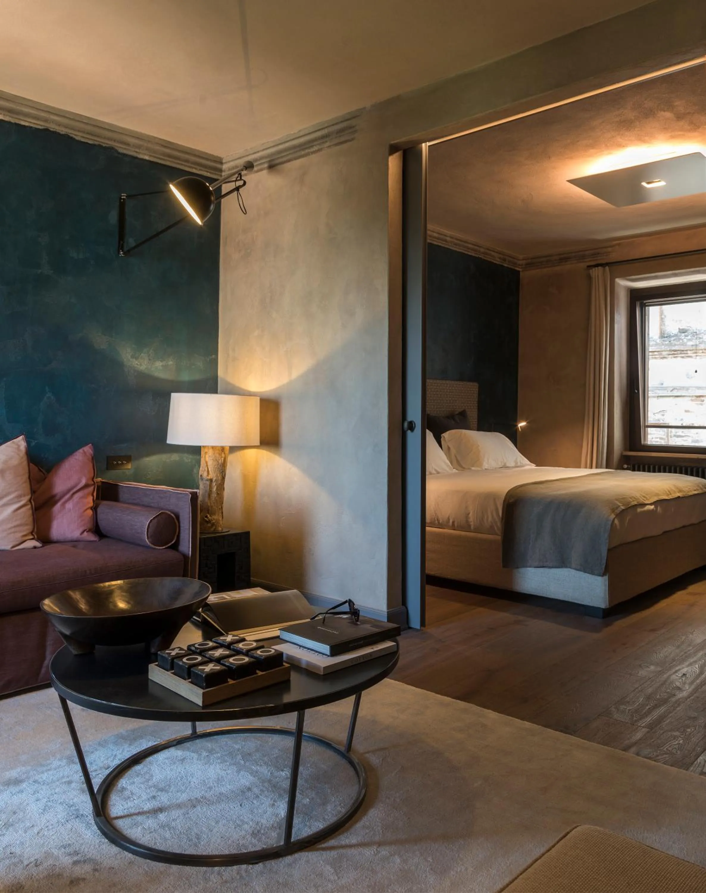 Living room, Bed in Rastrello