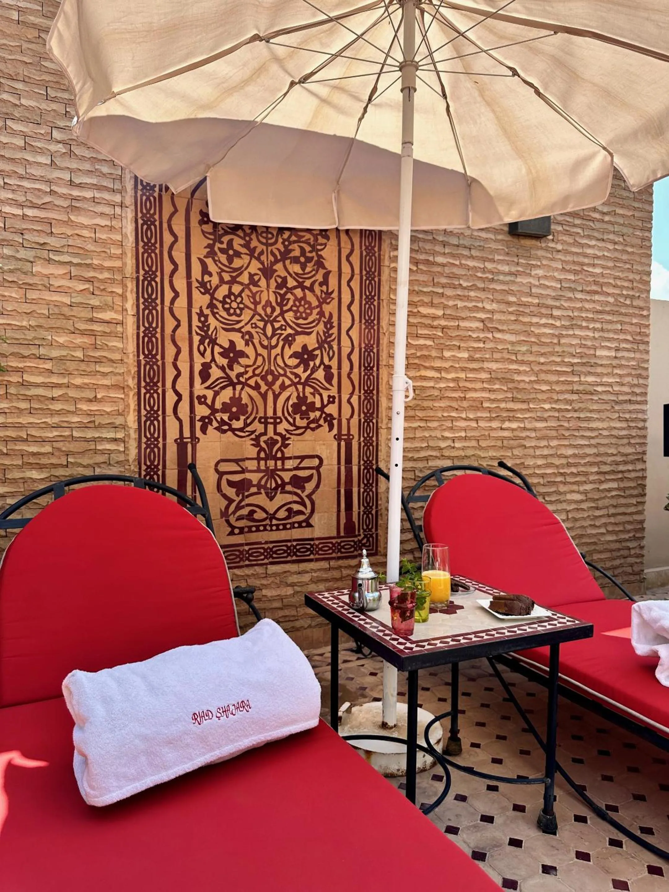 Patio in RIAD SHAJARA