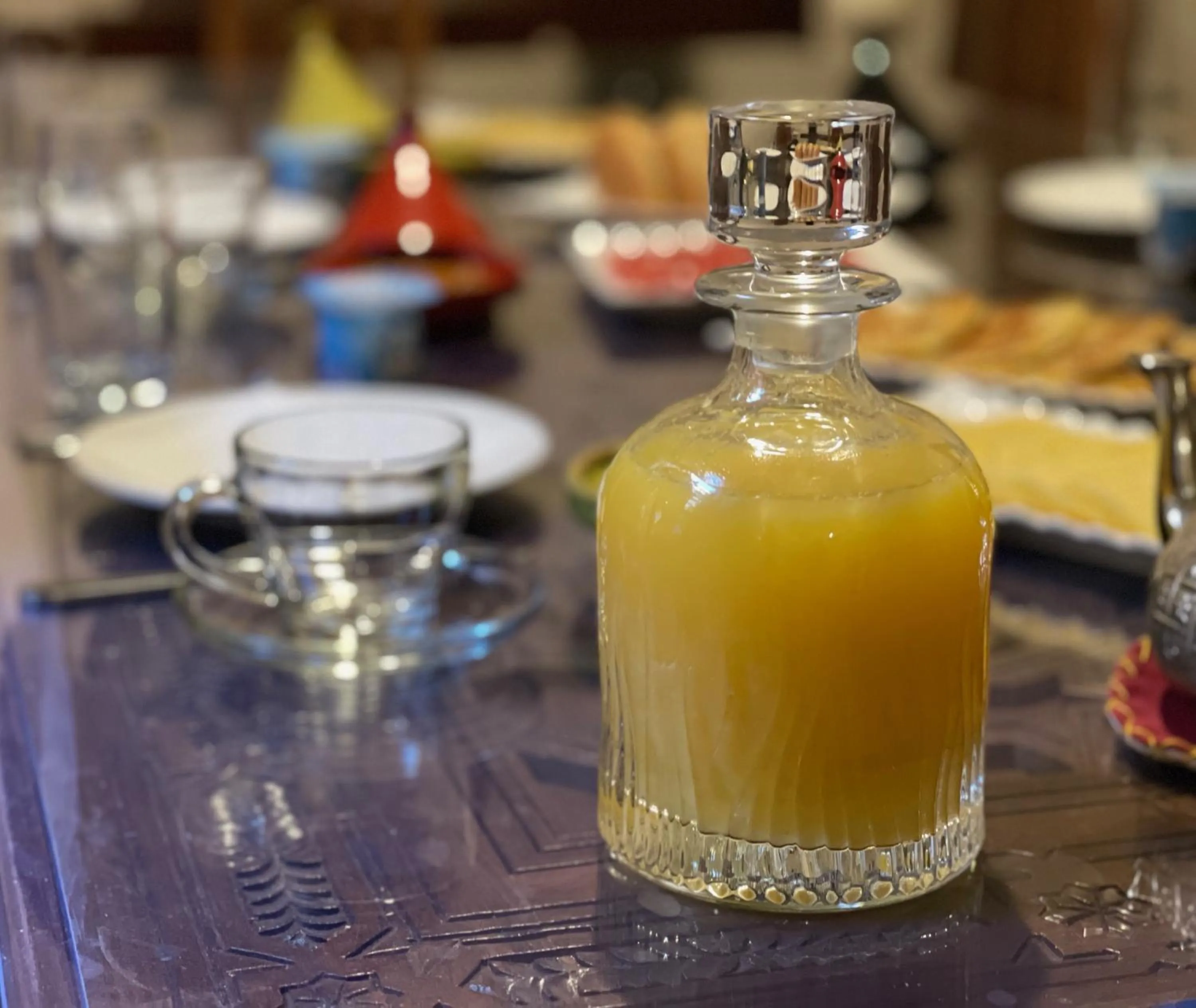 Dining area in RIAD SHAJARA