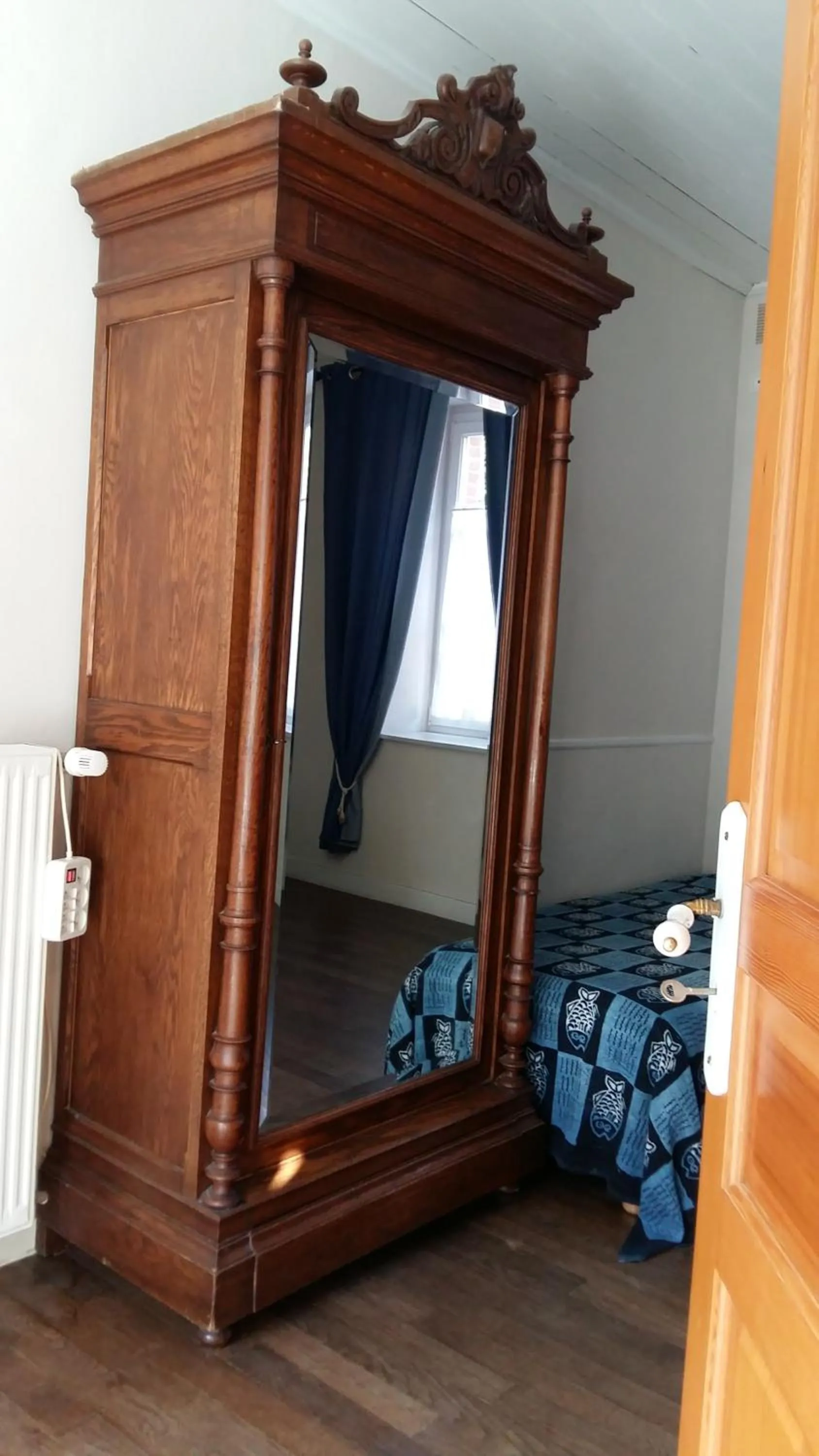 Decorative detail in Le Jardin à Mordreuc