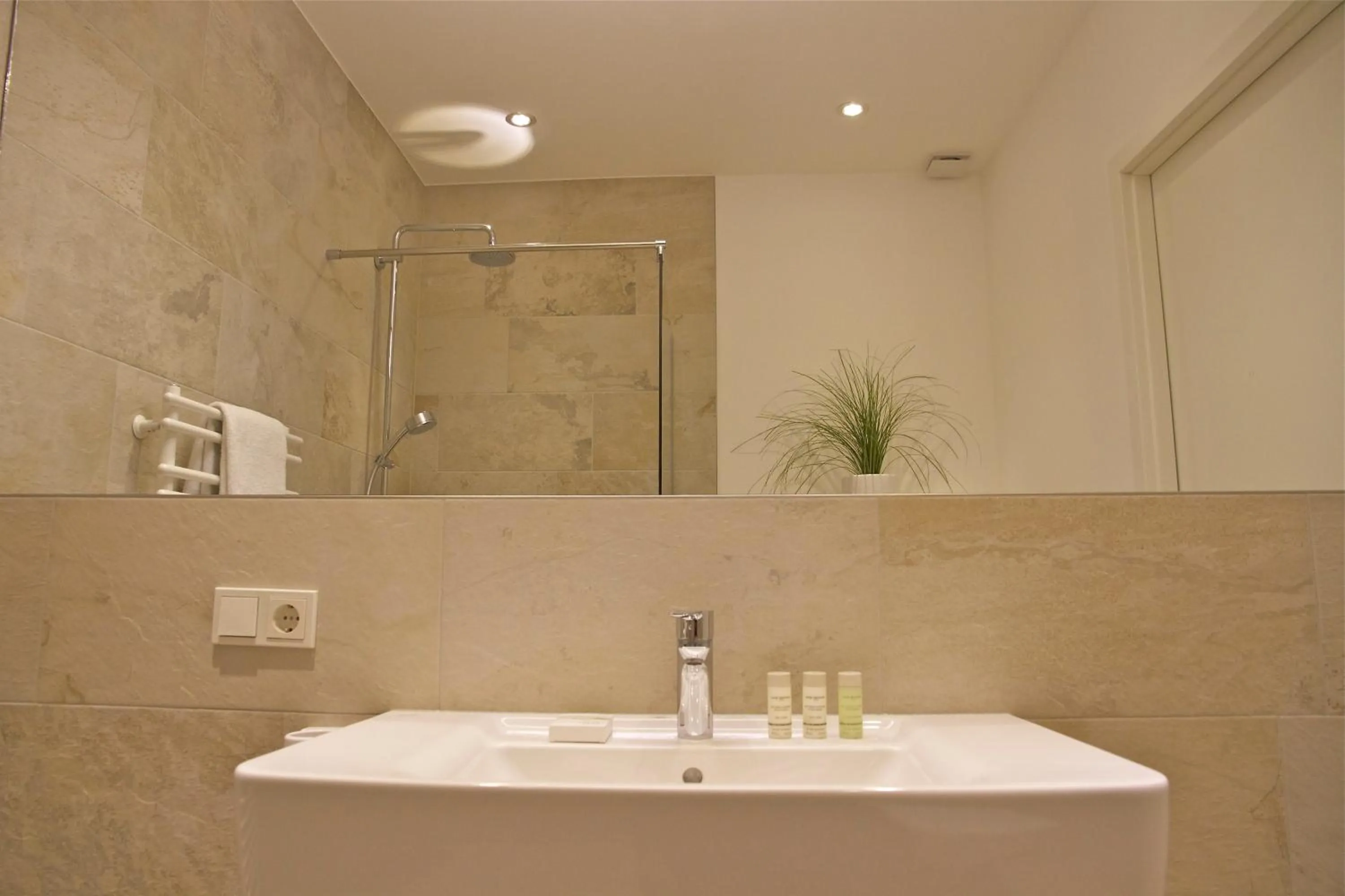 Bathroom in Boardinghouse Offenbach Service Apartments