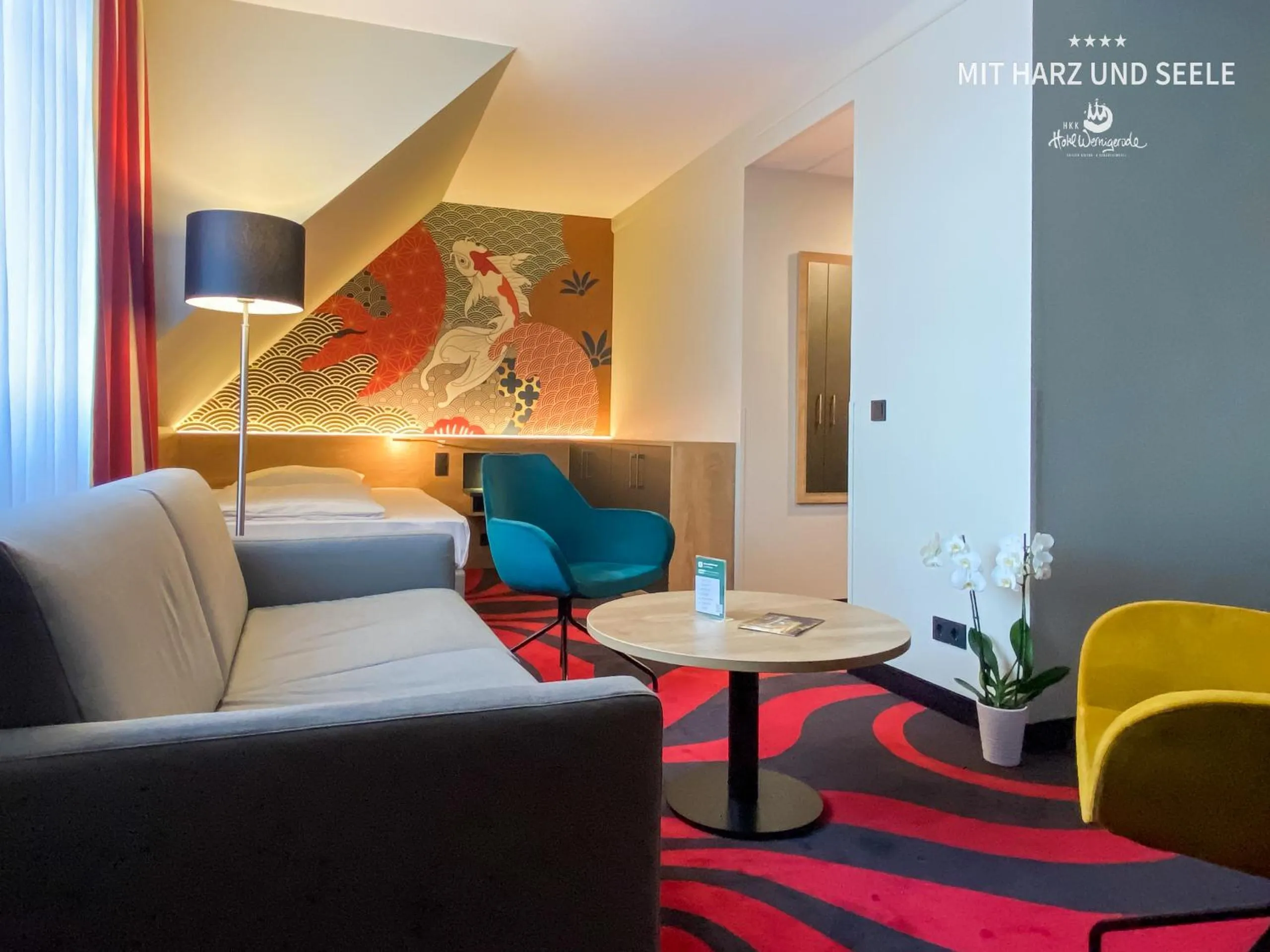 Living room in HKK Hotel Wernigerode