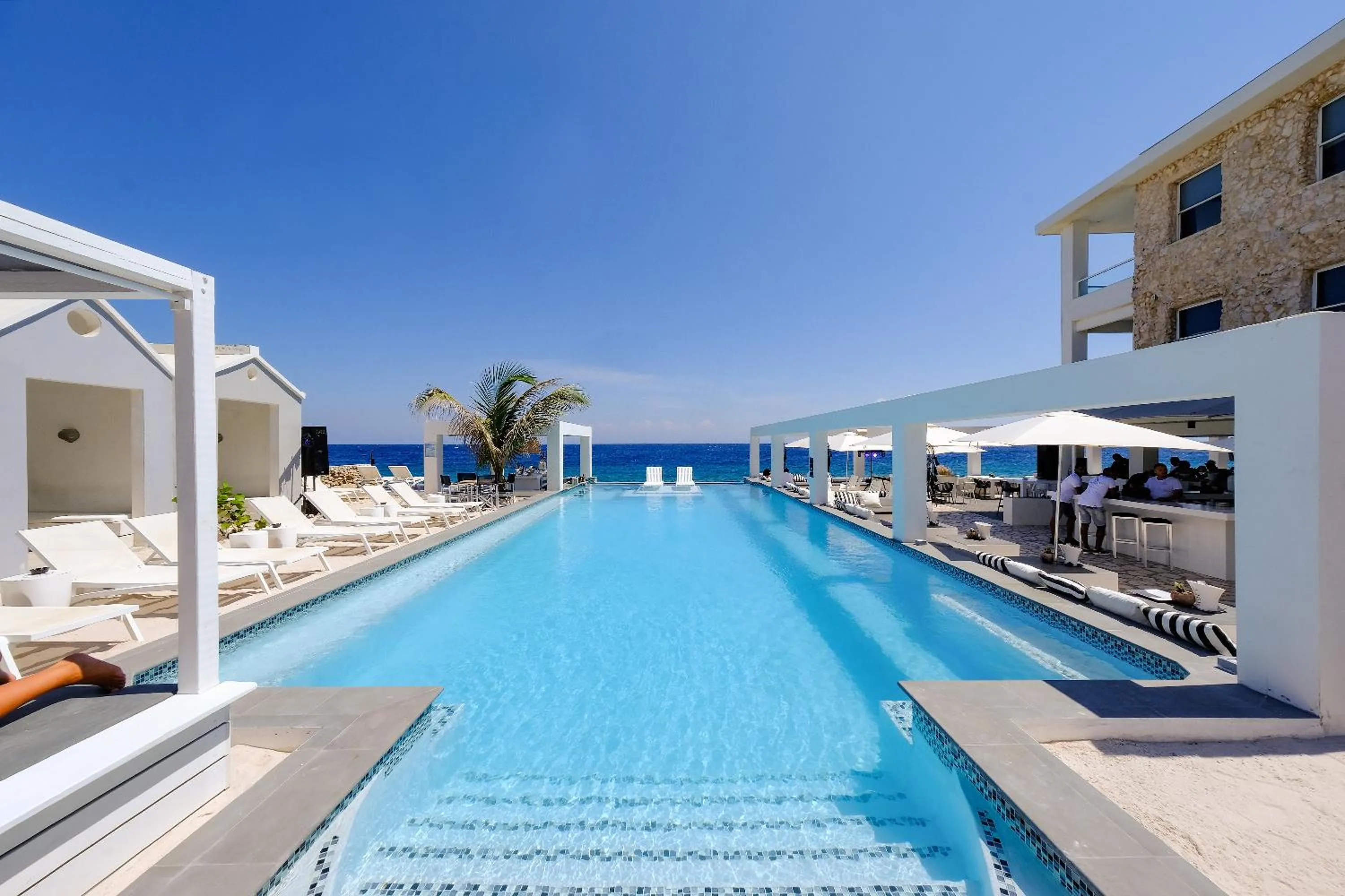 Swimming pool in Saint Tropez Boutique Hotel