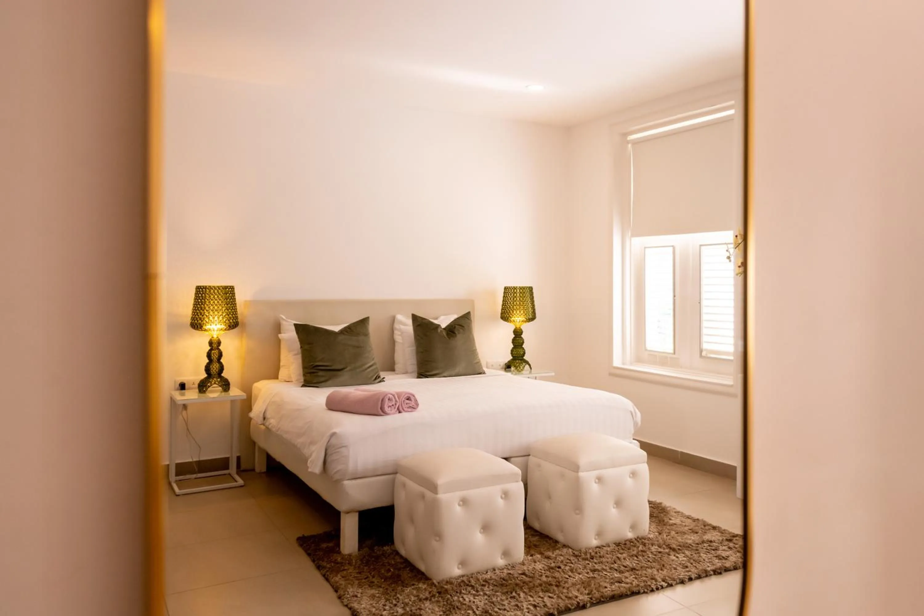 Bed in Saint Tropez Boutique Hotel
