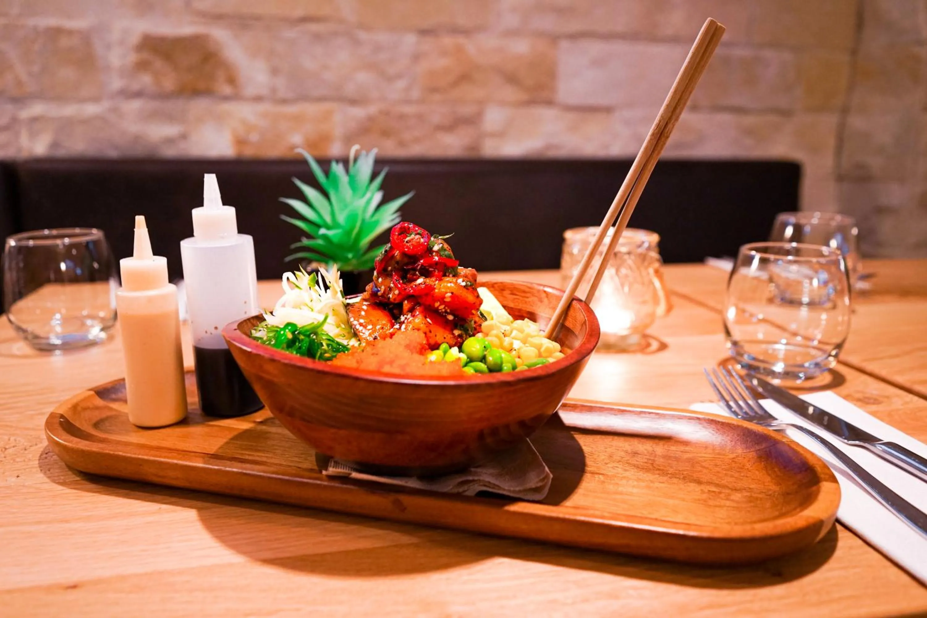 Food close-up in Saint Tropez Boutique Hotel