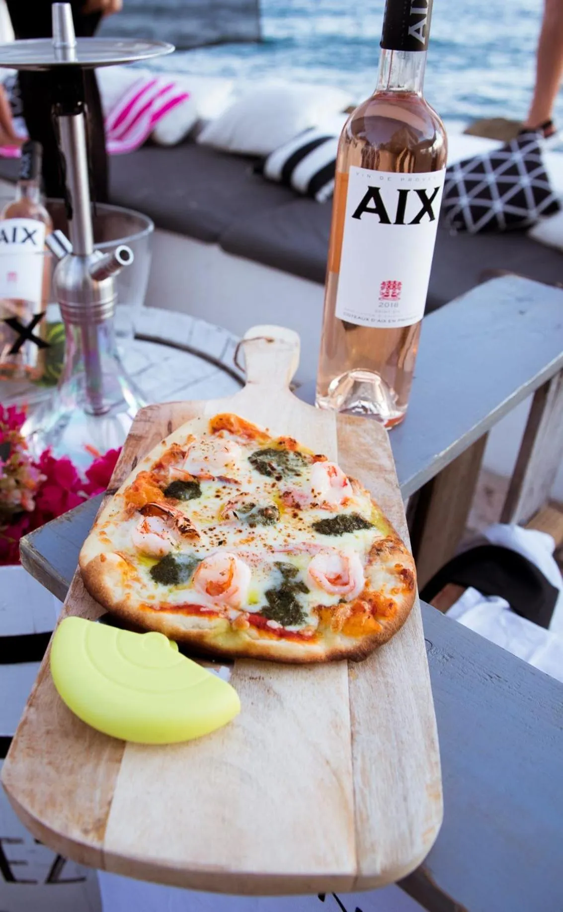 Food close-up in Saint Tropez Boutique Hotel