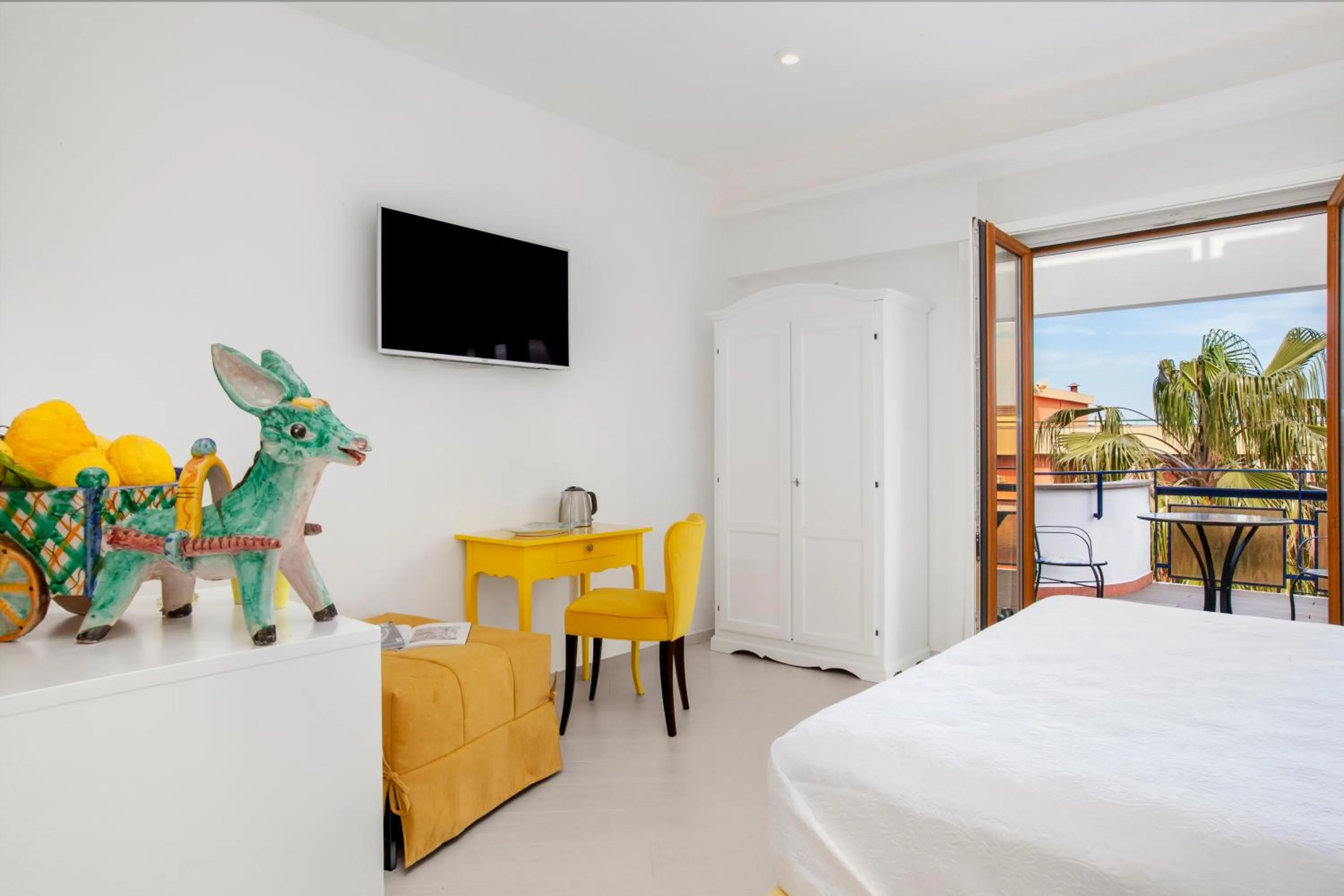 Bed in Le Palme Sorrento