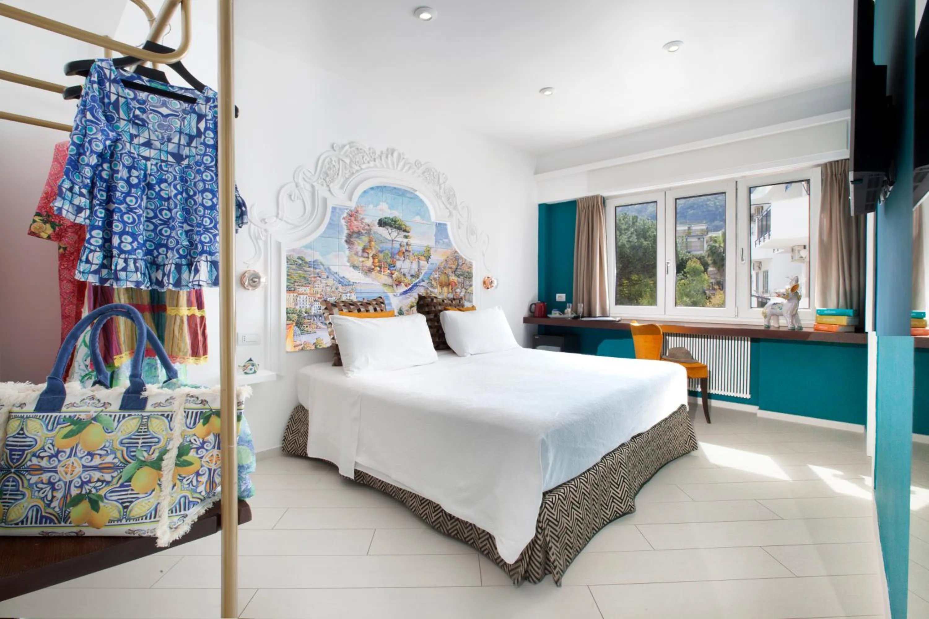 Bed in Le Palme Sorrento