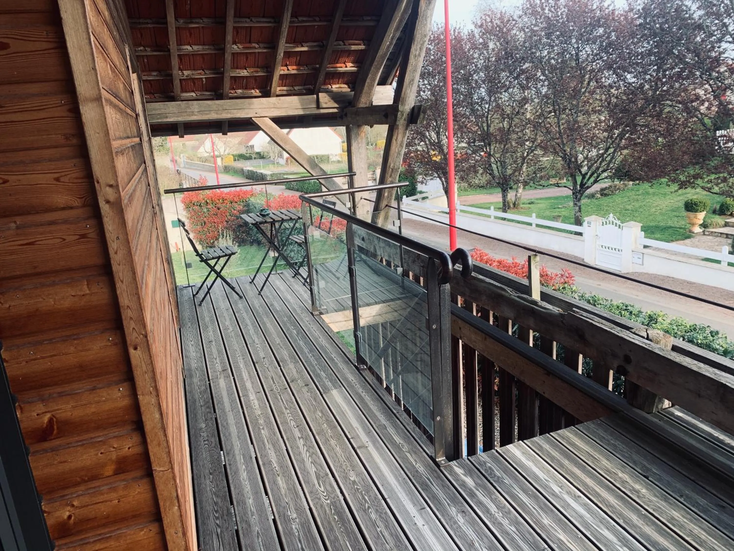 Balcony/Terrace in La Grange de l’Ouche