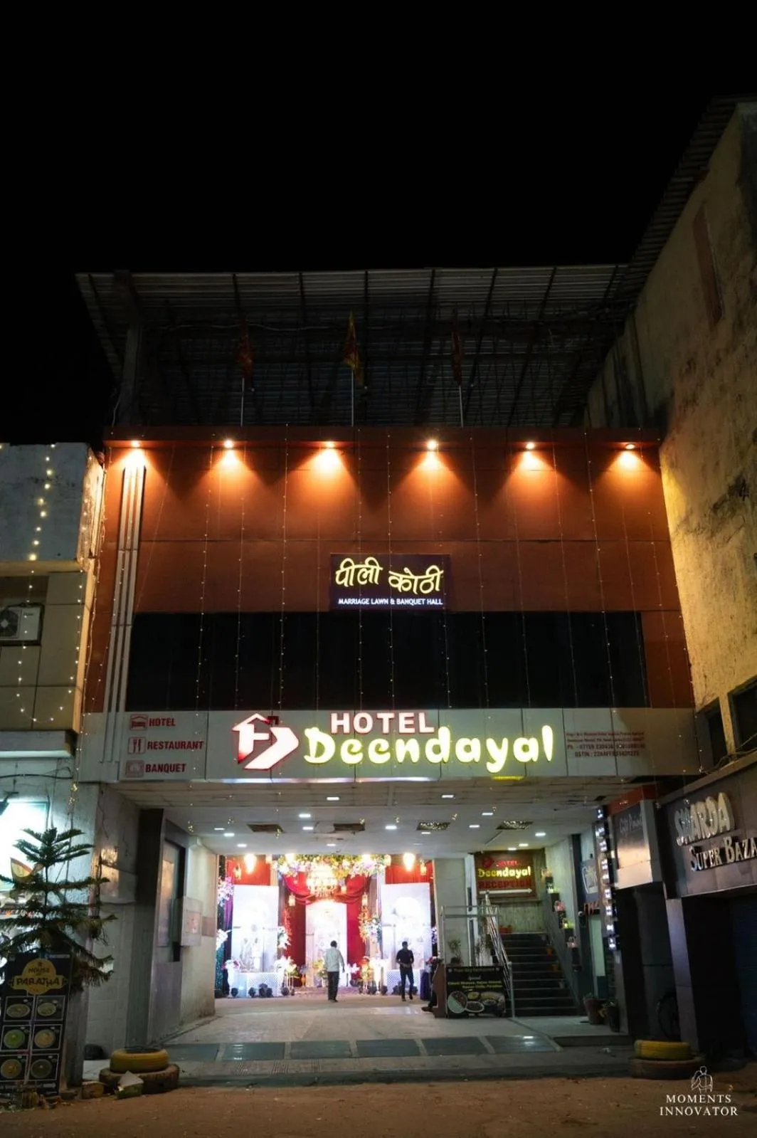 Property building in Hotel Deendayal