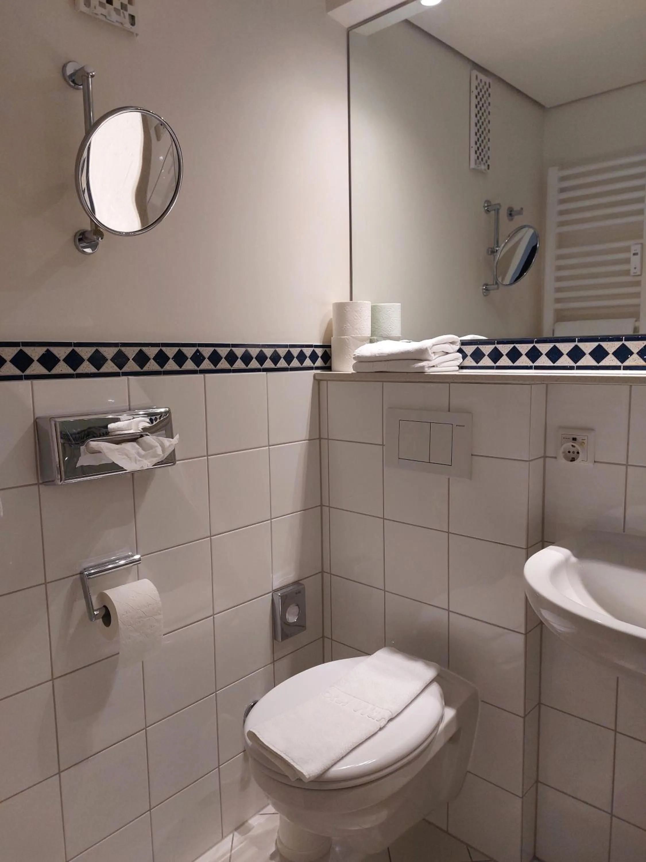 Toilet in Hotel Wünschmann