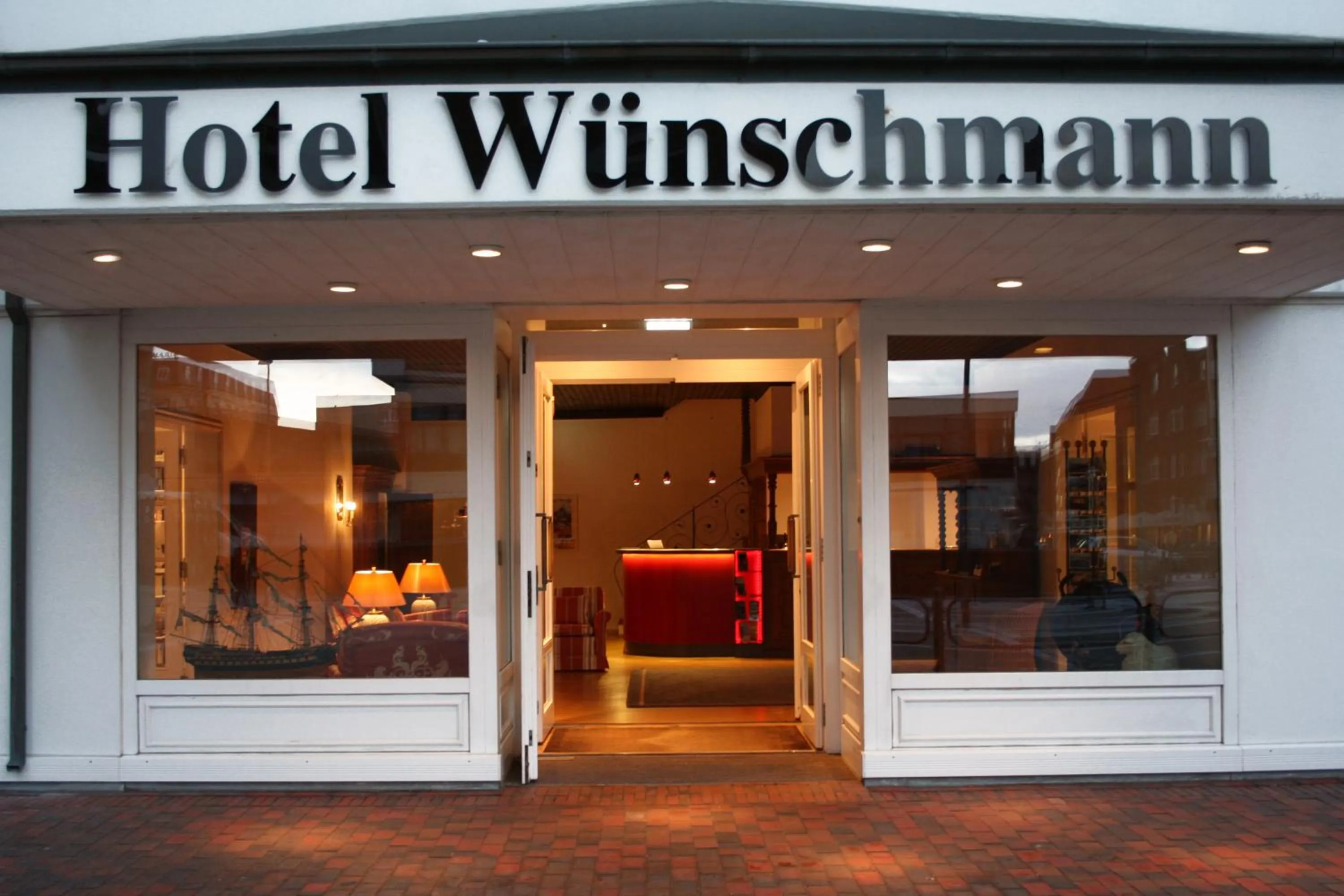 Facade/entrance in Hotel Wünschmann