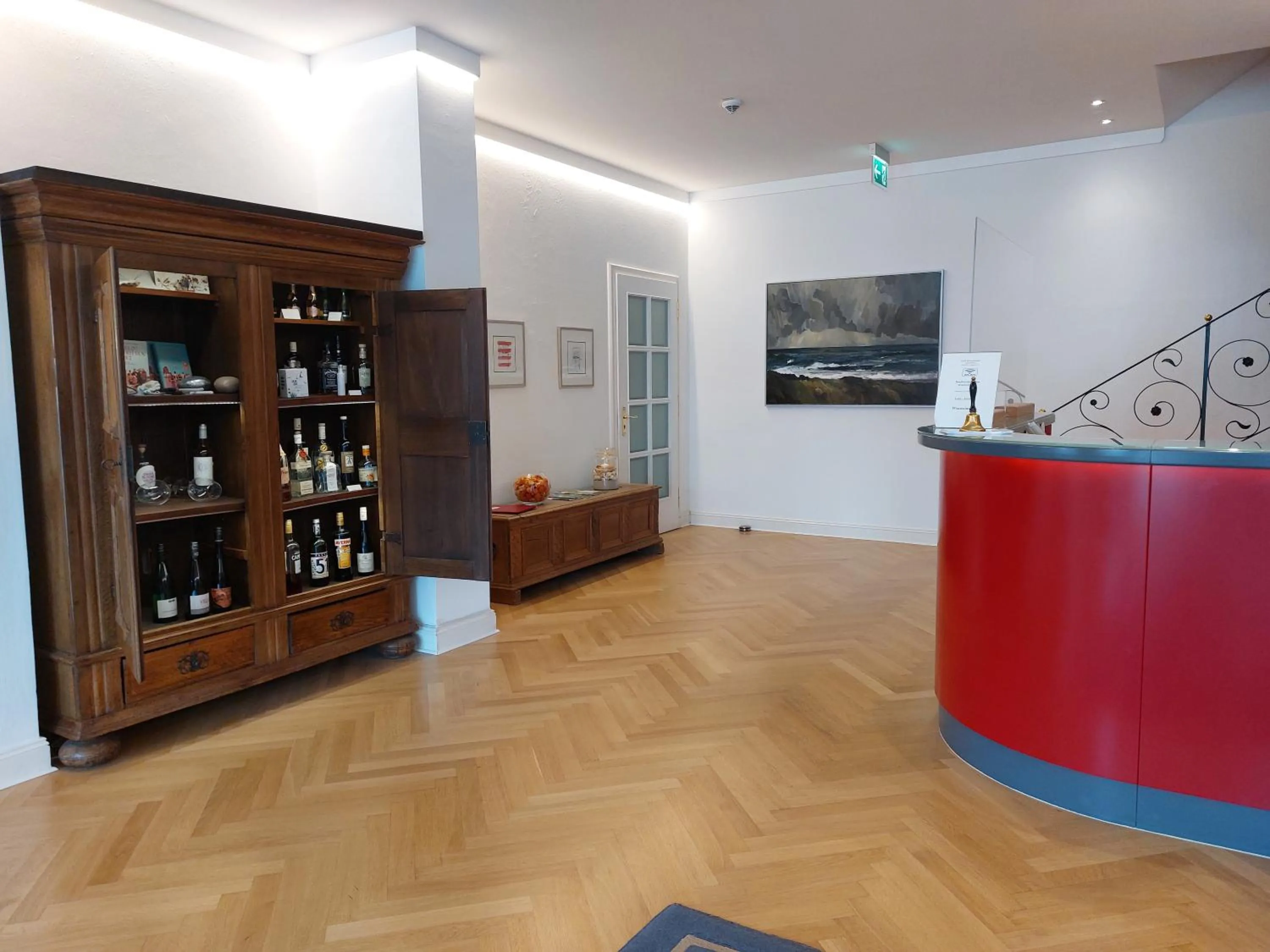 Lobby or reception in Hotel Wünschmann