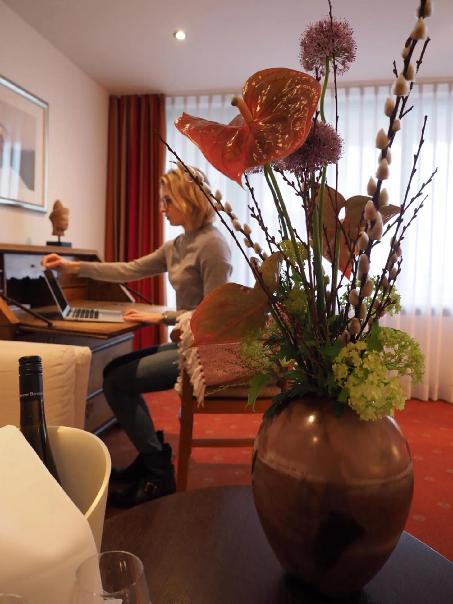 Seating area in Hotel Wünschmann