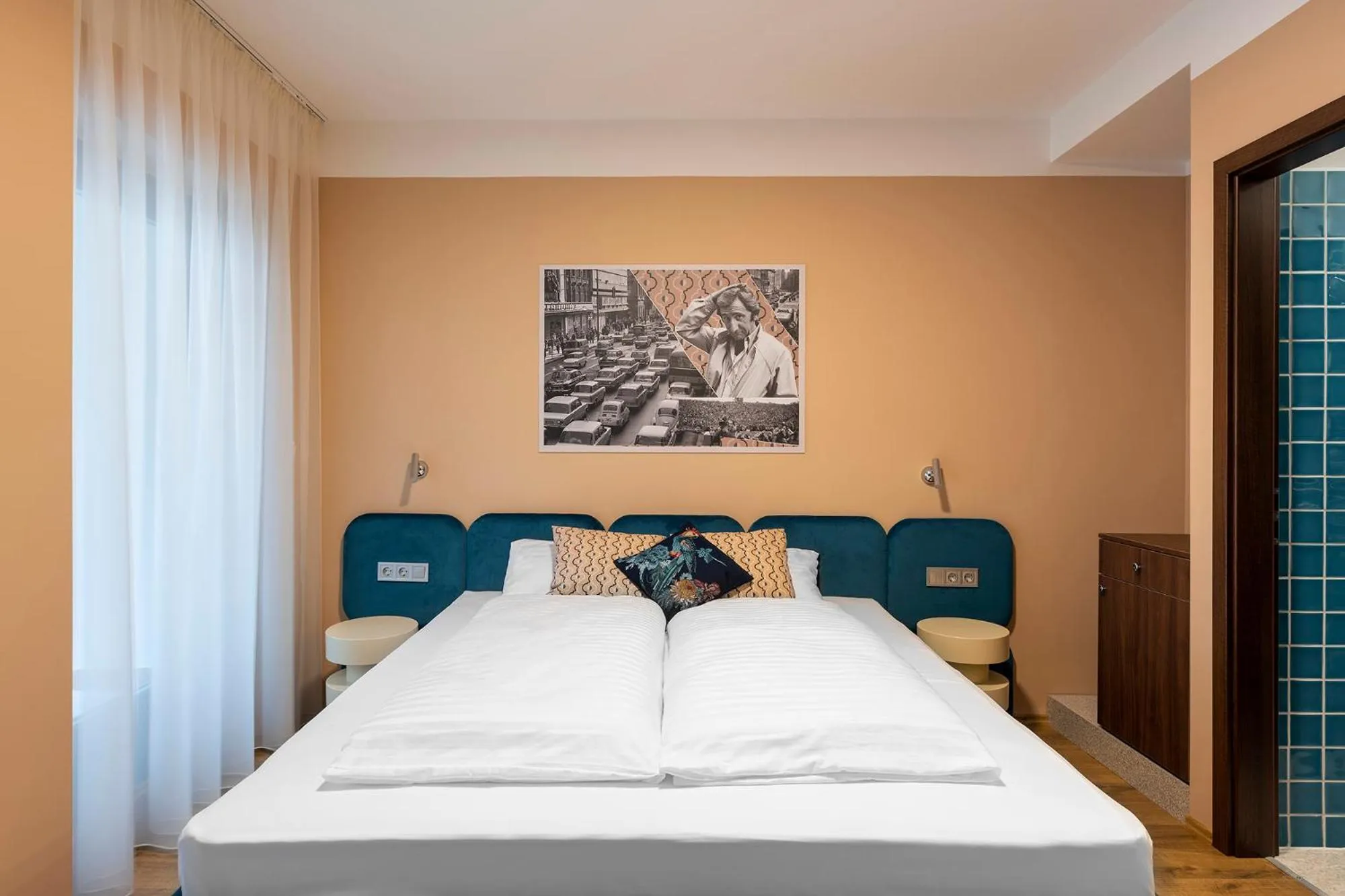 Bed in SWU Magazine Rooms