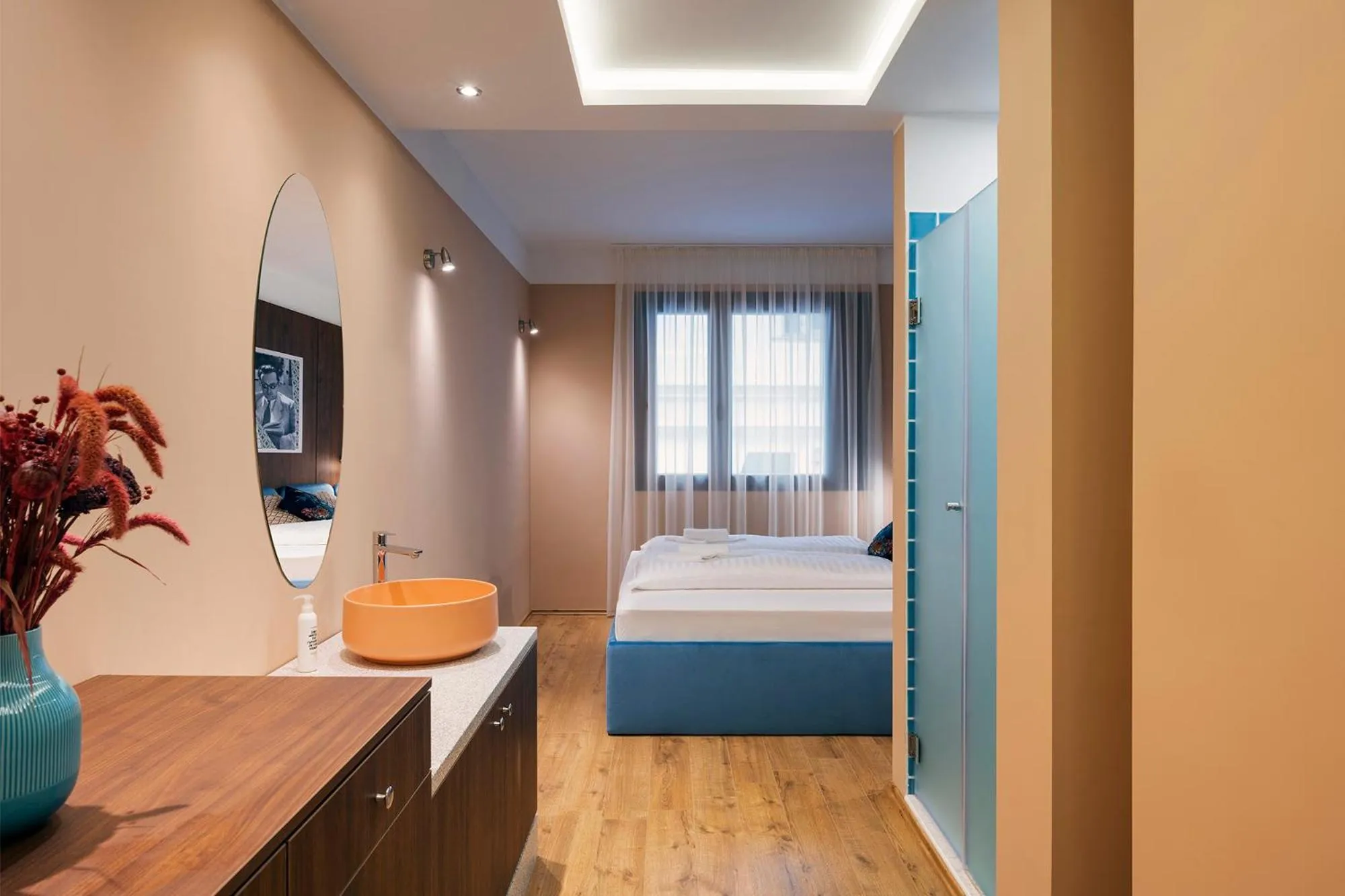 Toilet, Bed in SWU Magazine Rooms