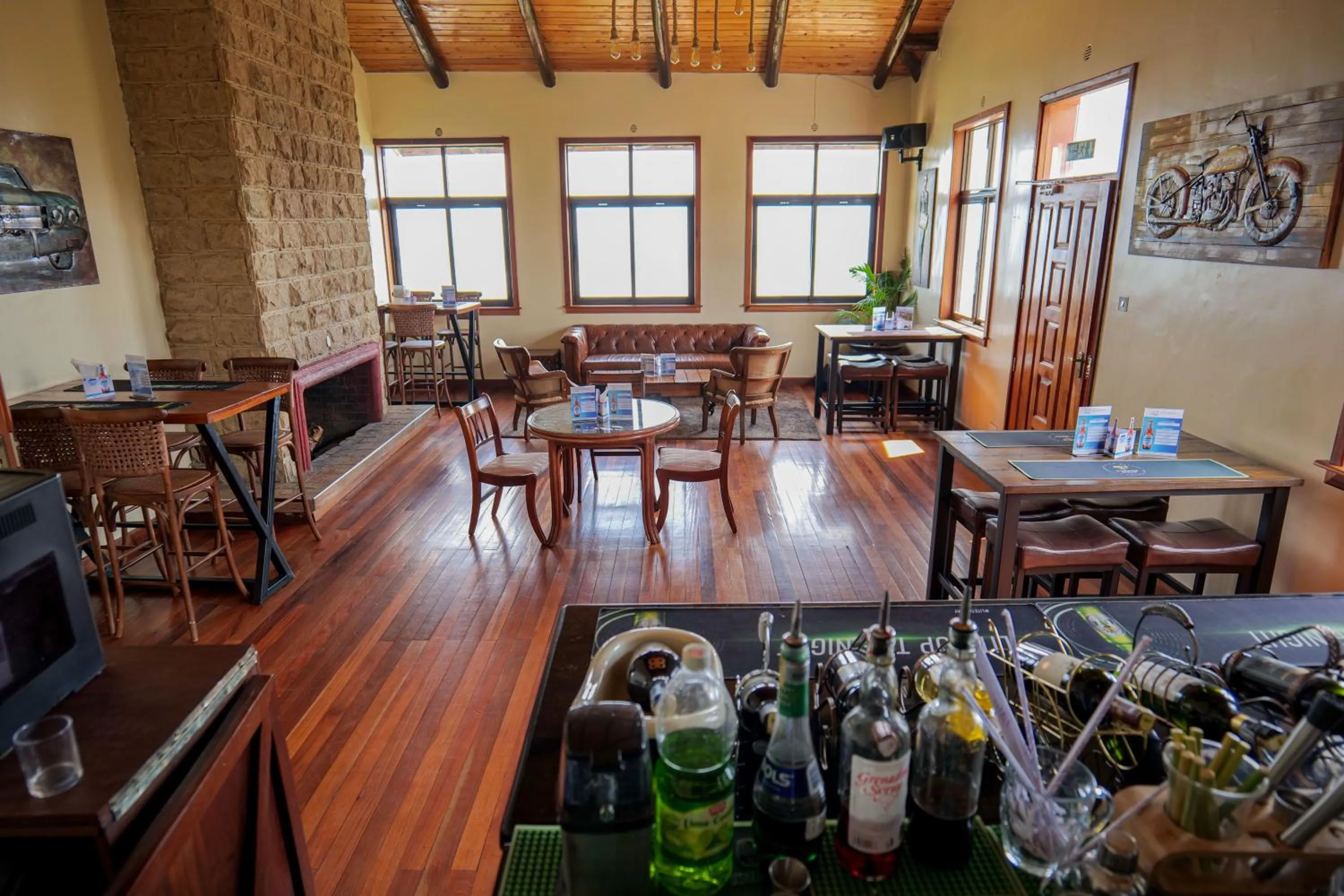 Restaurant/places to eat in Lake Elementaita Mountain Lodge