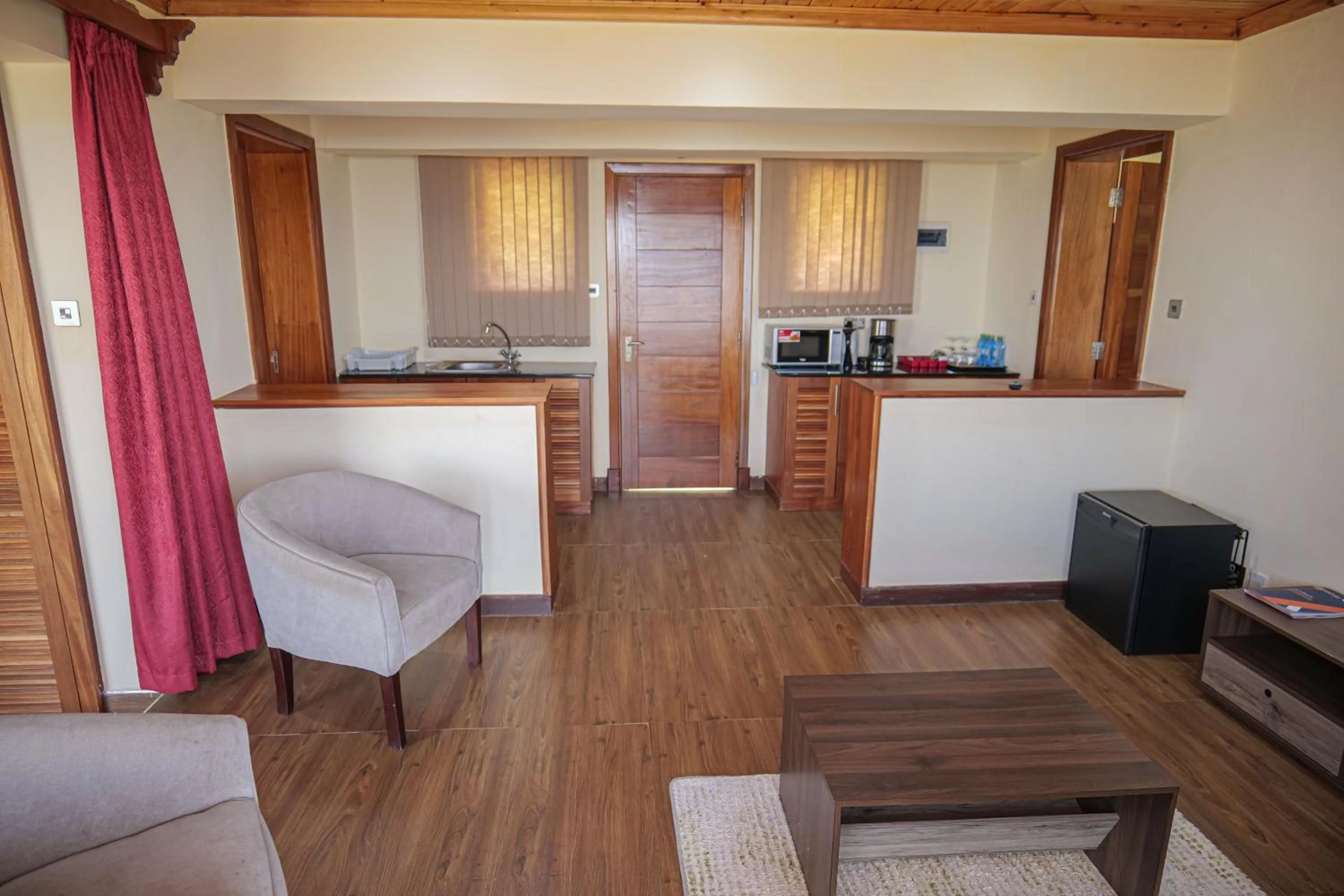 Kitchen or kitchenette in Lake Elementaita Mountain Lodge