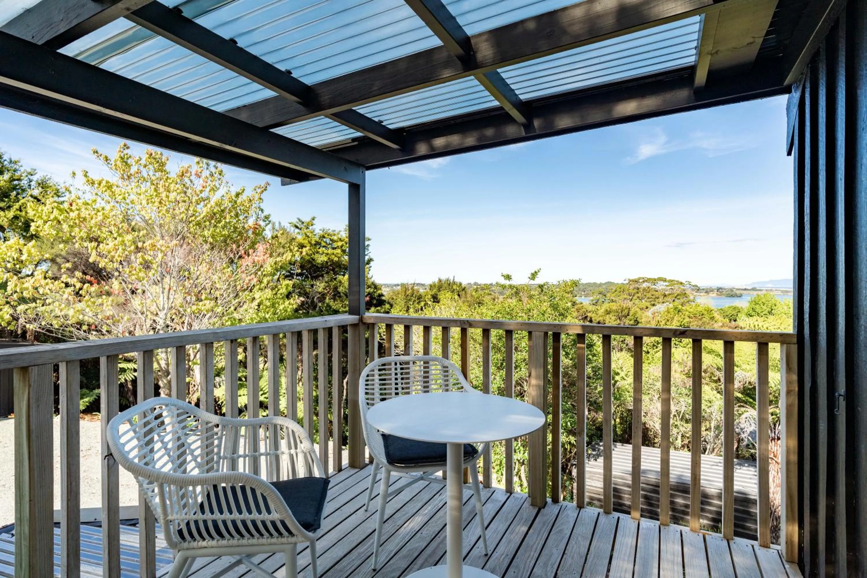 Natural landscape in Tui & Nikau Cabins