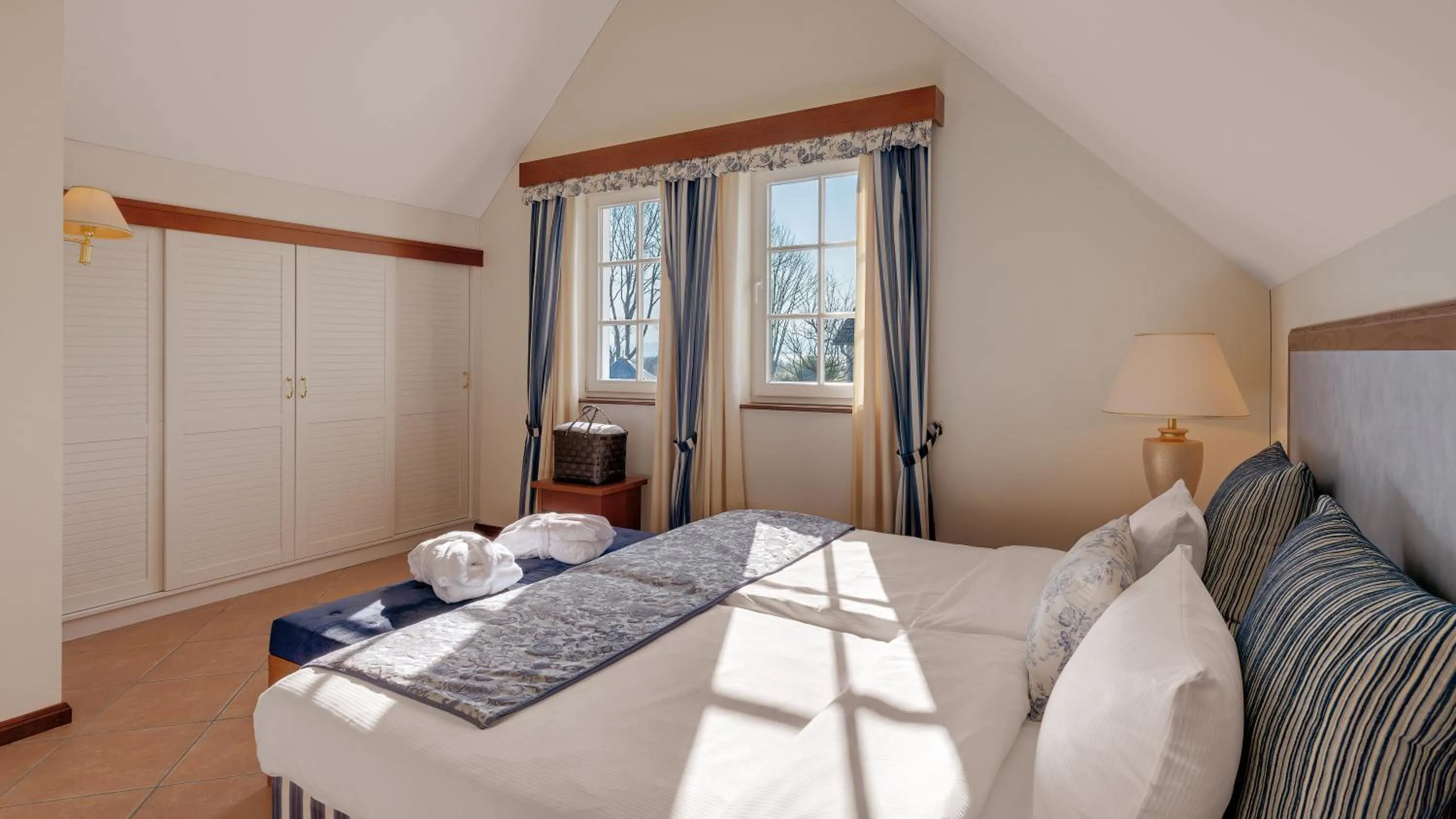 Bed in Precise Resort Schwielowsee - Apartments