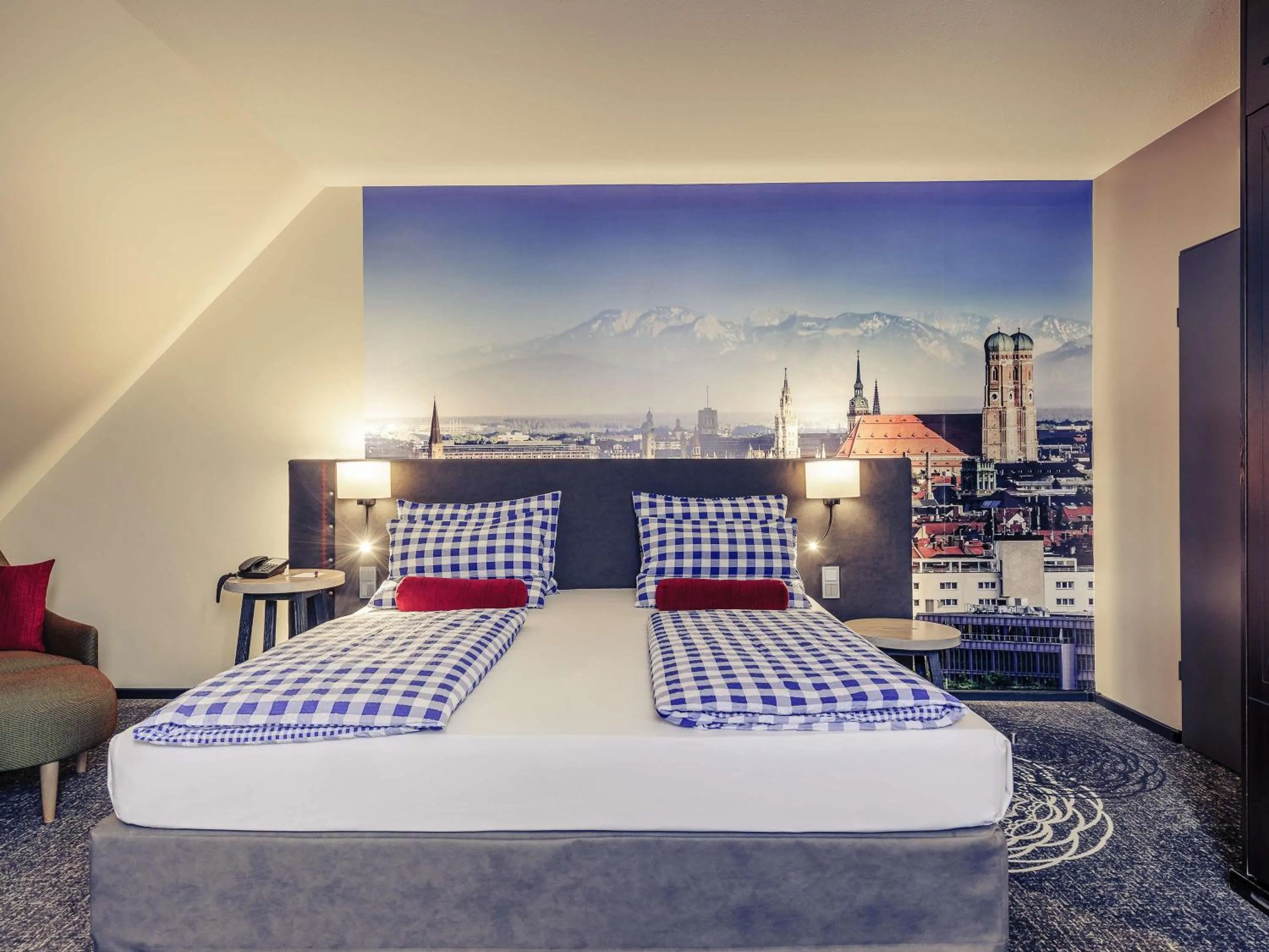 Bedroom, Bed in Mercure München City Center