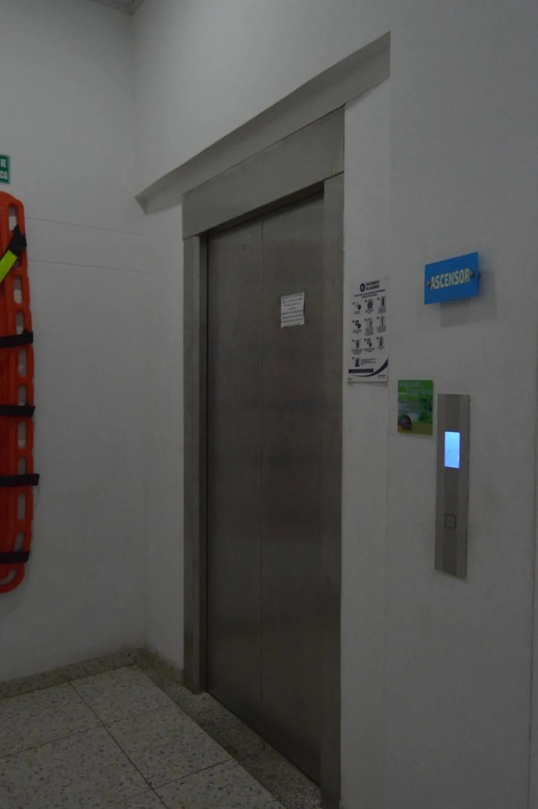 elevator in Hotel Real del Valle