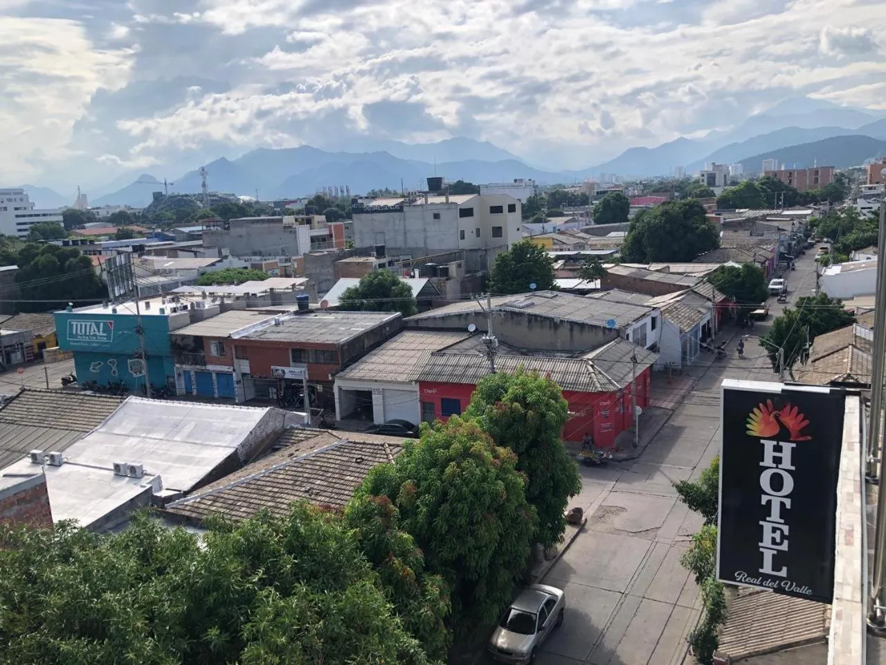 City view in Hotel Real del Valle