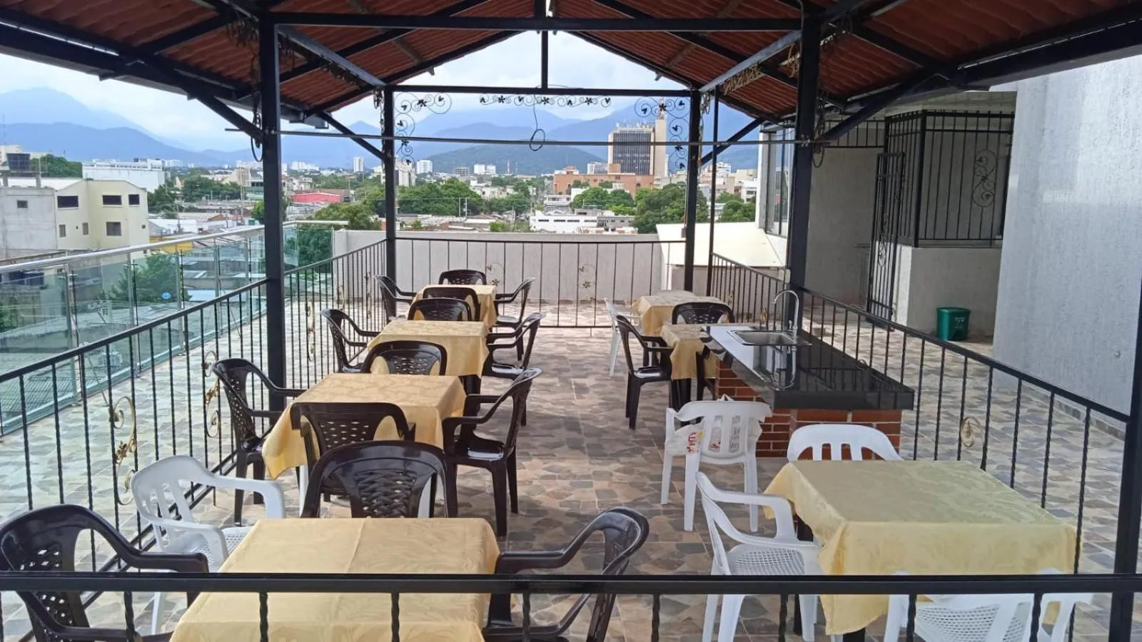 Balcony/Terrace in Hotel Real del Valle