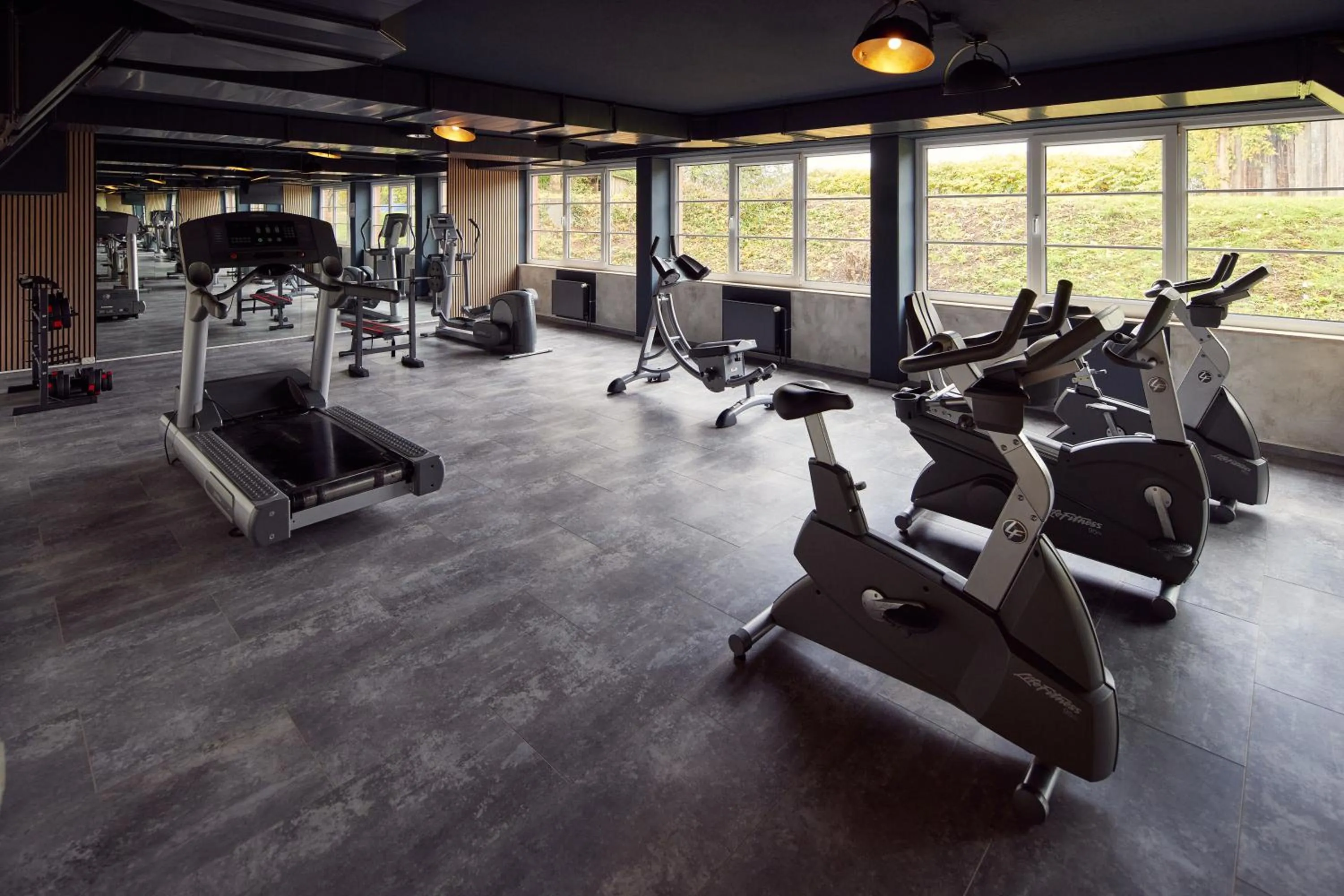 Fitness centre/facilities in Van der Valk Landhotel Spornitz