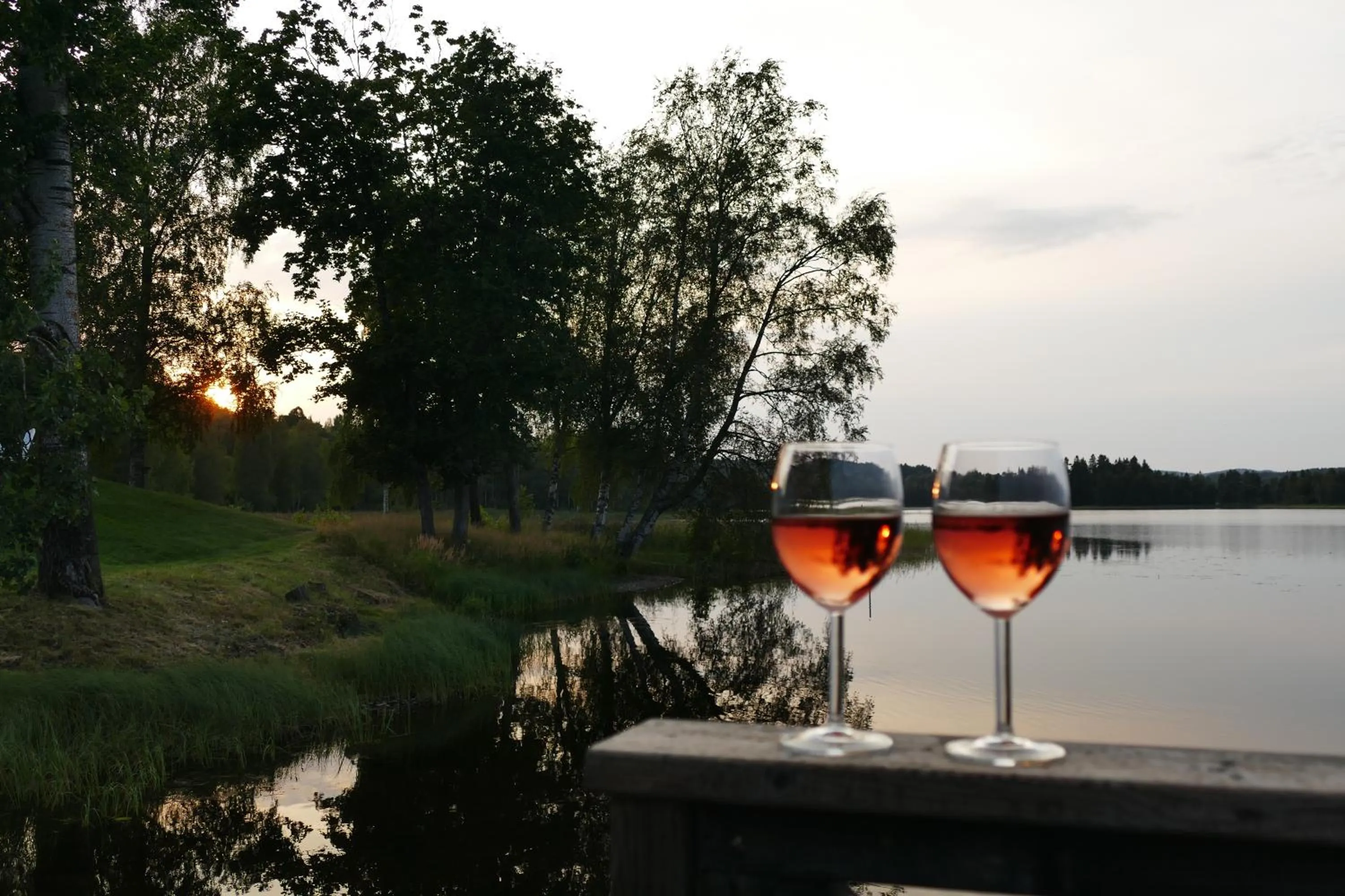 Natural landscape in Sundets Gård - Bed & Breakfast