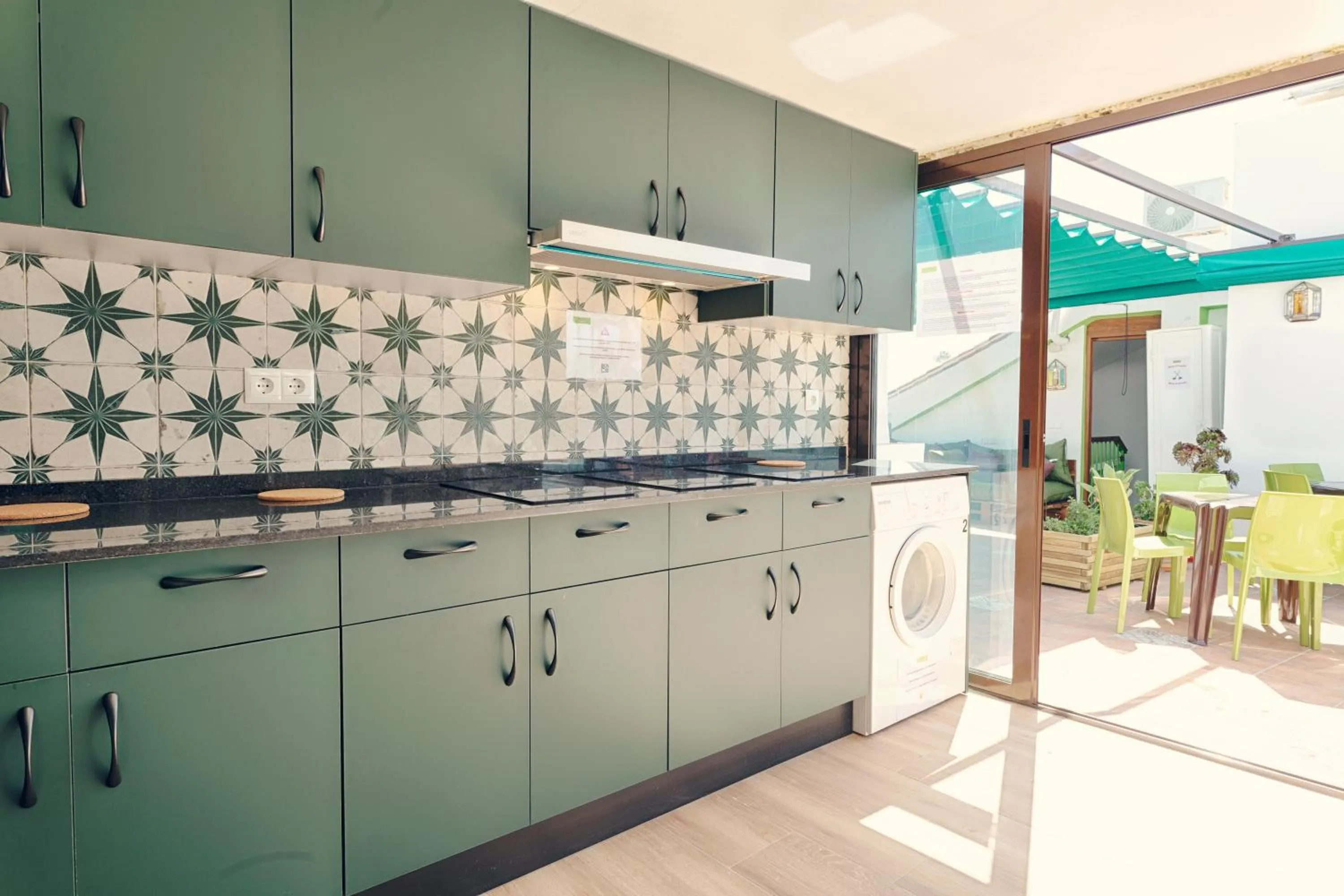 Kitchen or kitchenette in Charming Nerja Hostel