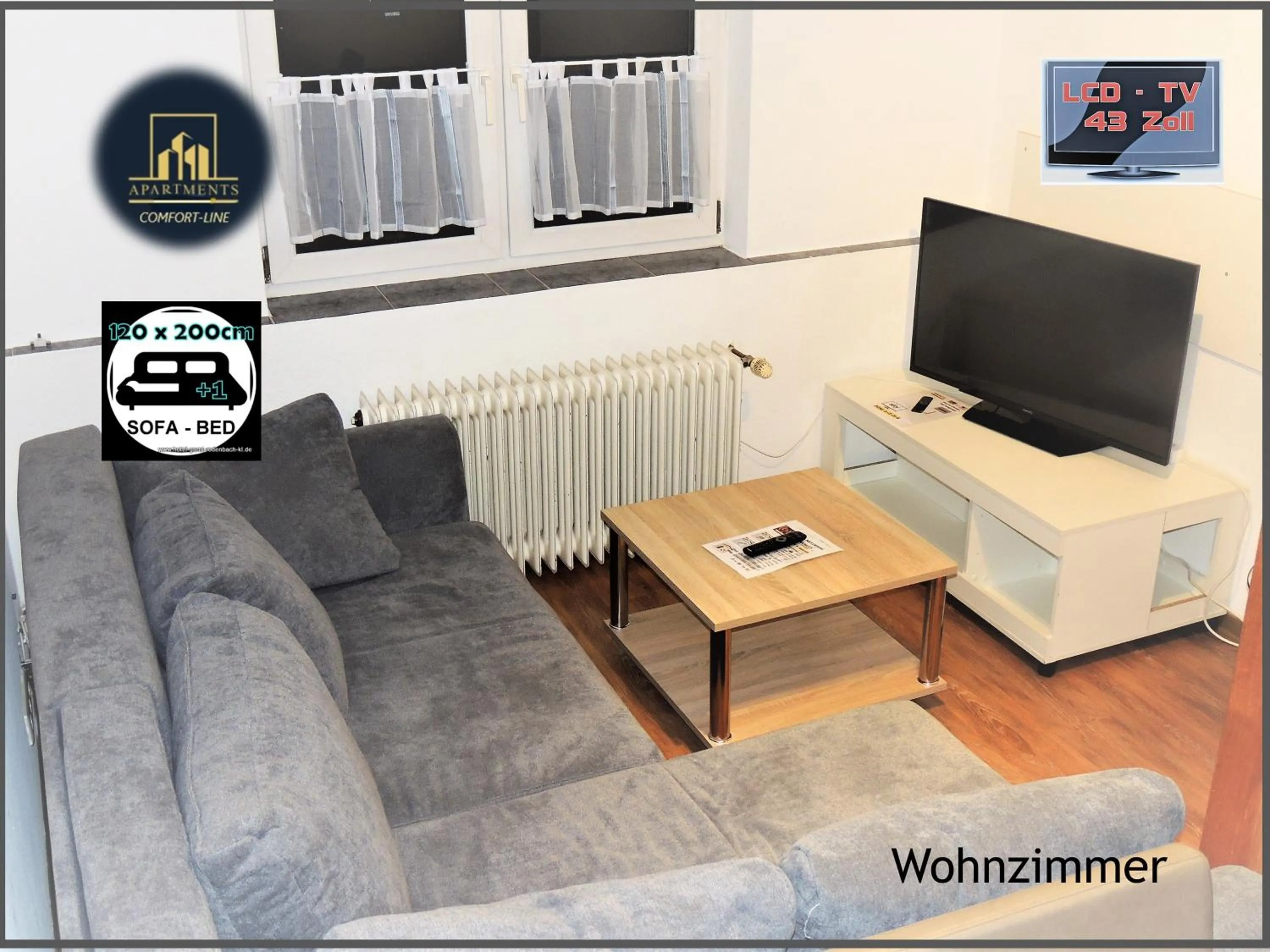 Living room in Appartements 4U Rodenbach