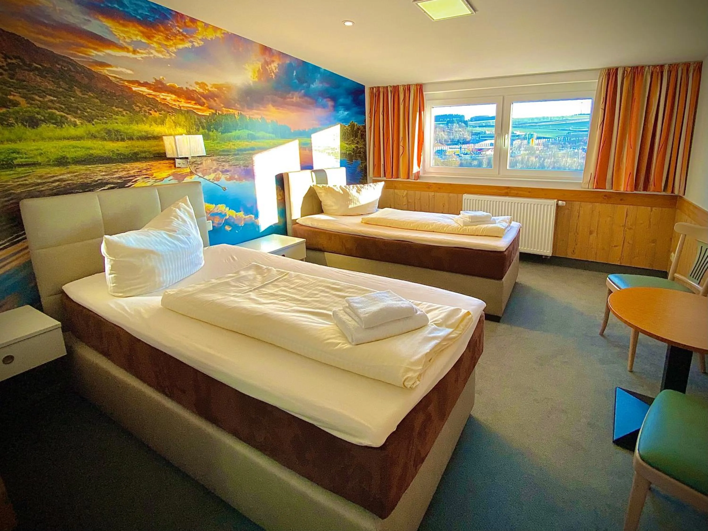 Bed in Meister BÄR HOTEL Frankenwald