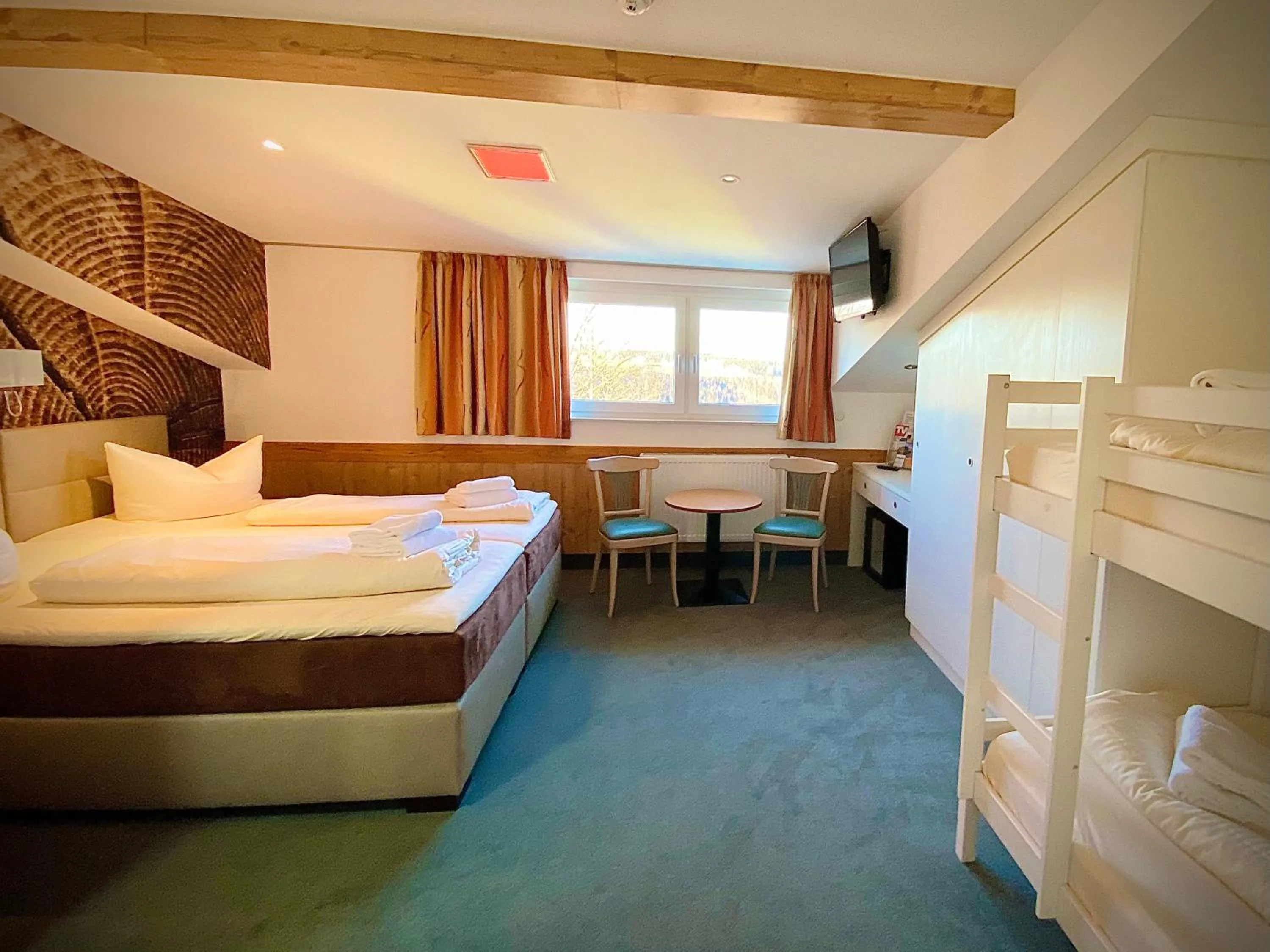 Bed in Meister BÄR HOTEL Frankenwald