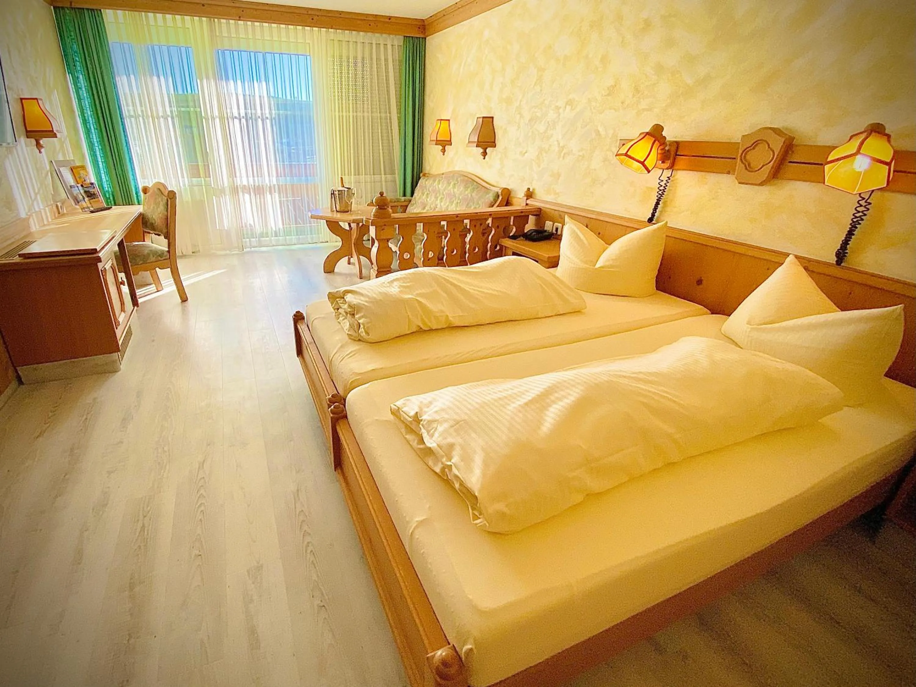 Bed in Meister BÄR HOTEL Frankenwald