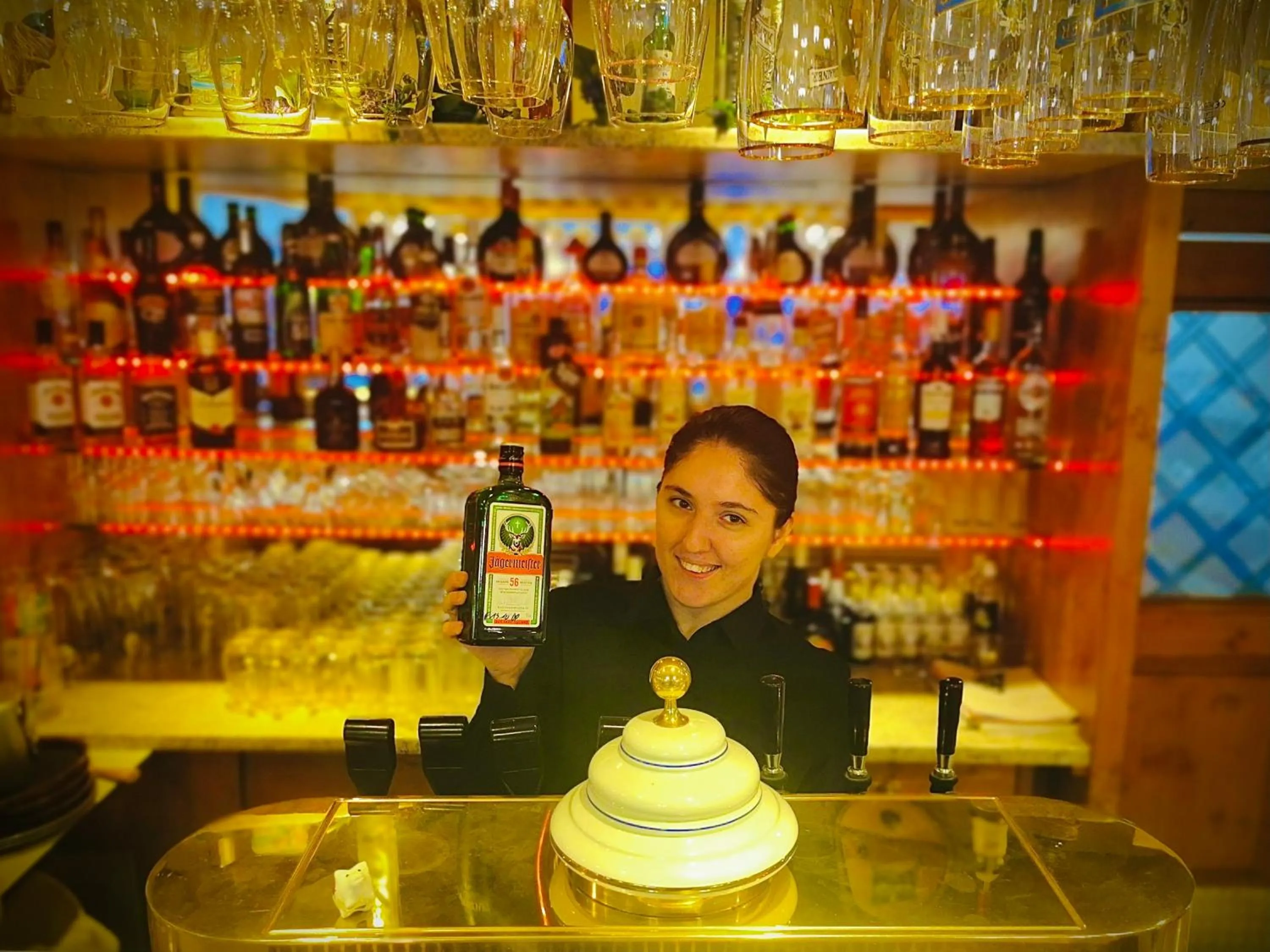 Lounge or bar in Meister BÄR HOTEL Frankenwald